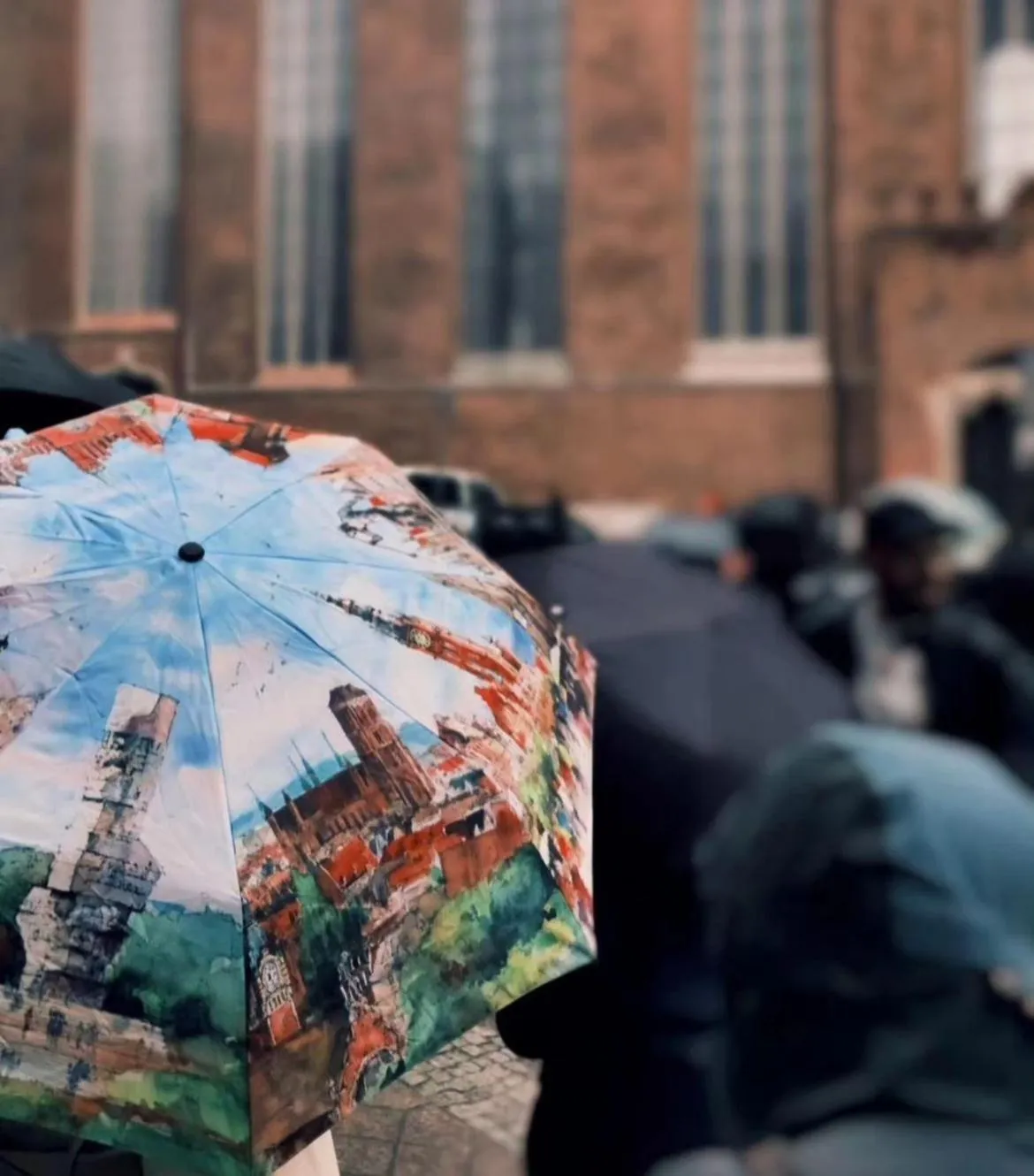 Day in Baltic Gdańsk OLD TOWN by St Mary s Church