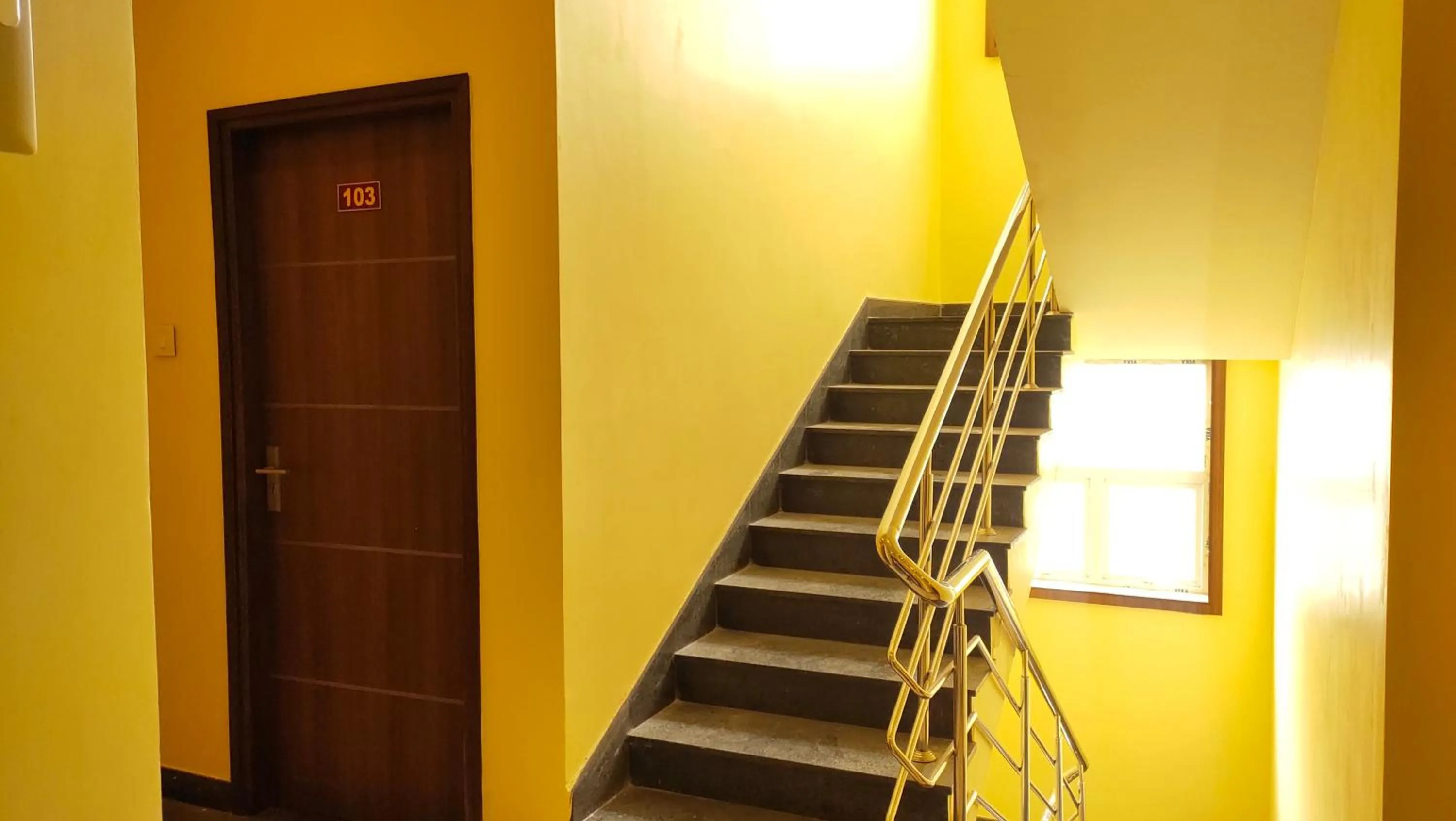 Property building in Hotel Rhythm Grand Suite