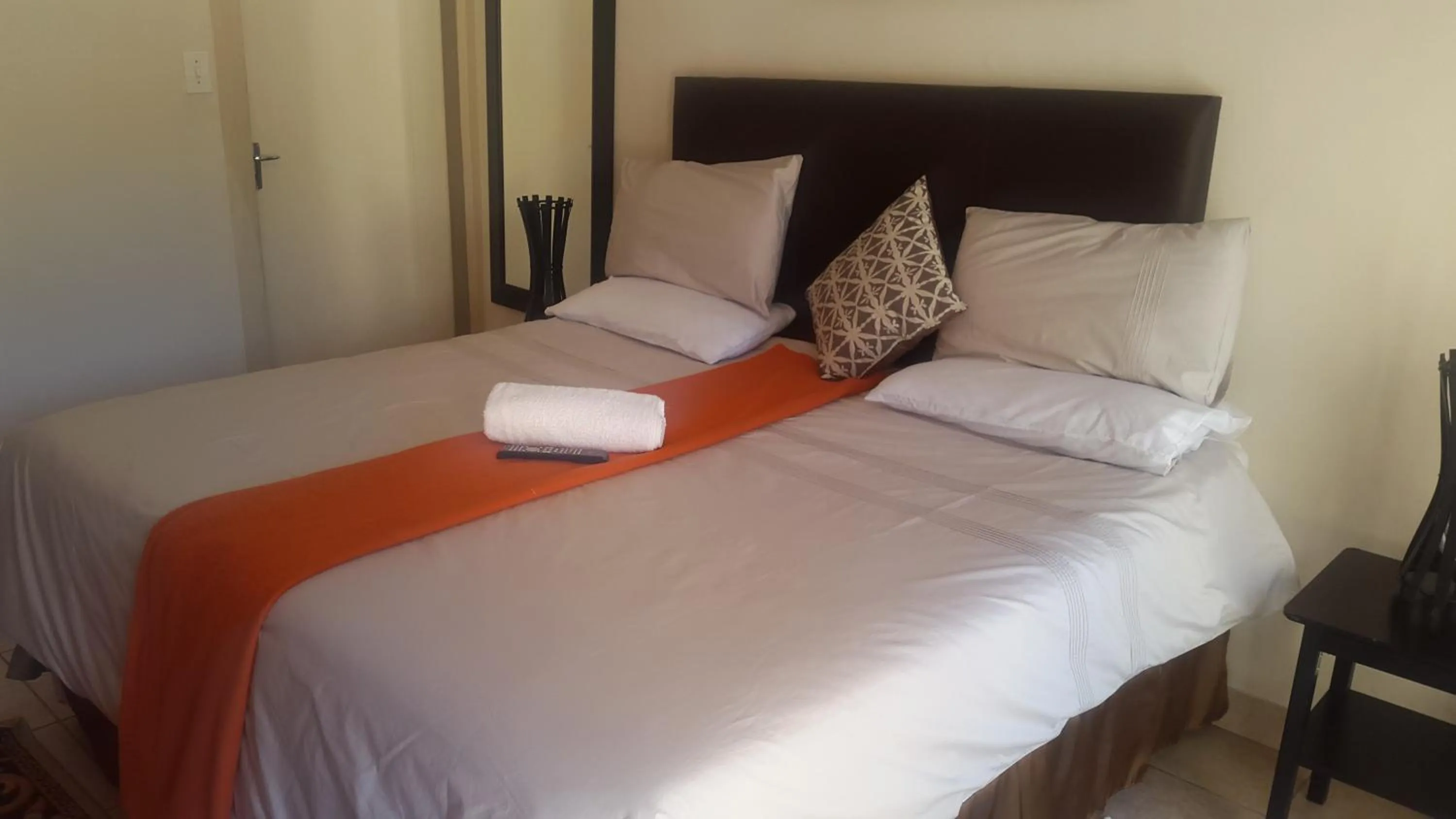 Bed in Ikaze Guest House