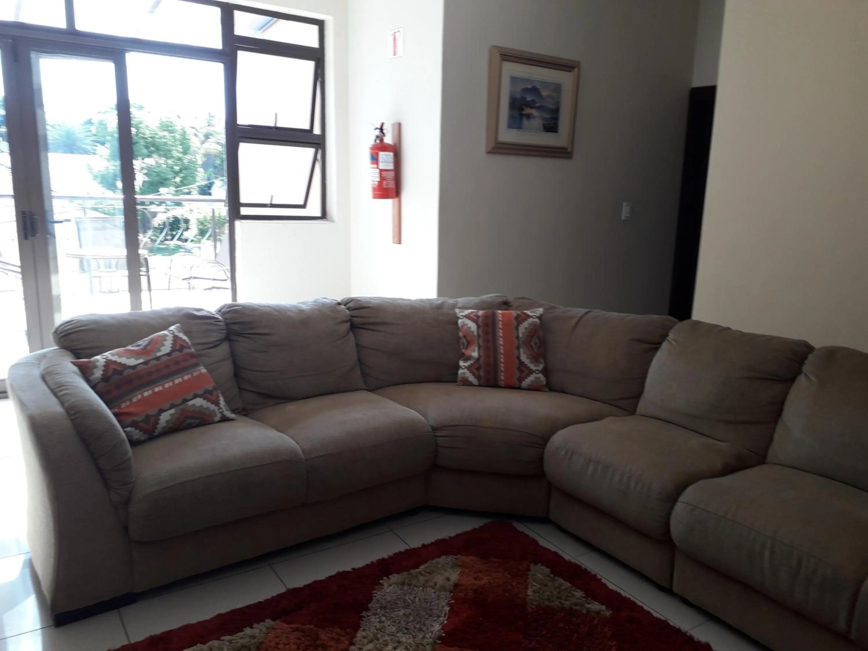 Living room in Ikaze Guest House