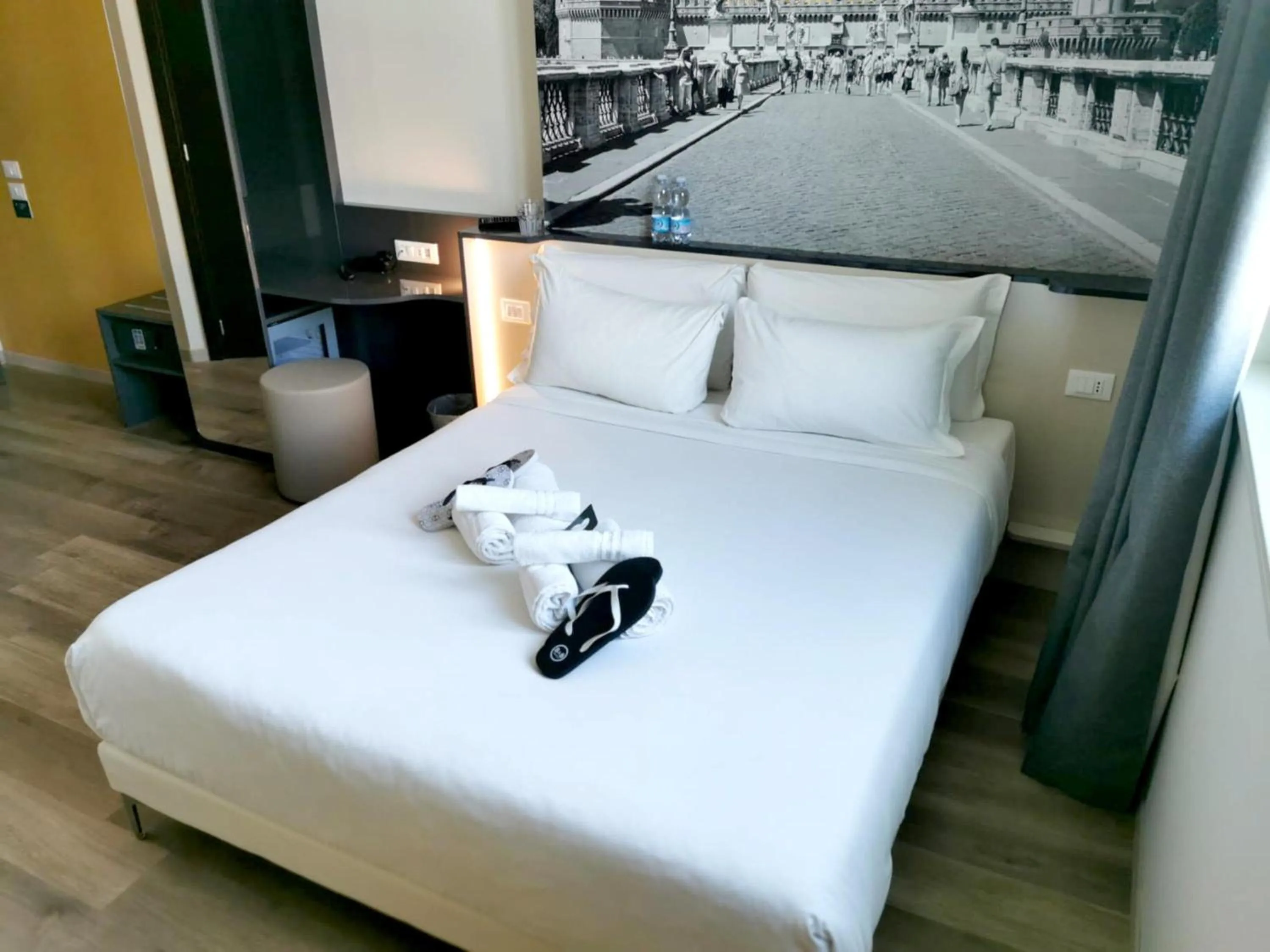 Photo of the whole room, Bed in B&B Hotel Roma Fiumicino Aeroporto Fiera 2