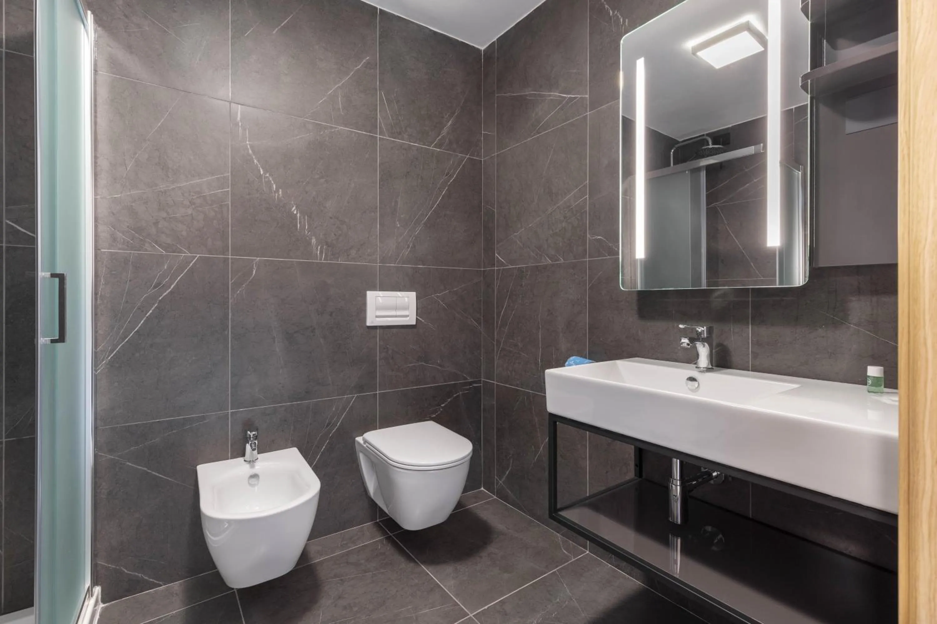 Photo of the whole room in B&B Hotel Genova City Center