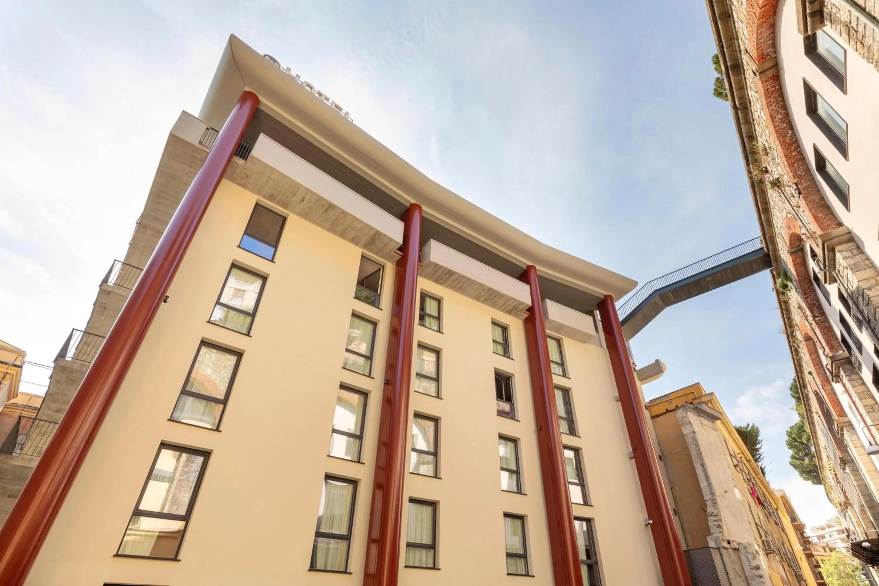 Property building in B&B Hotel Genova City Center