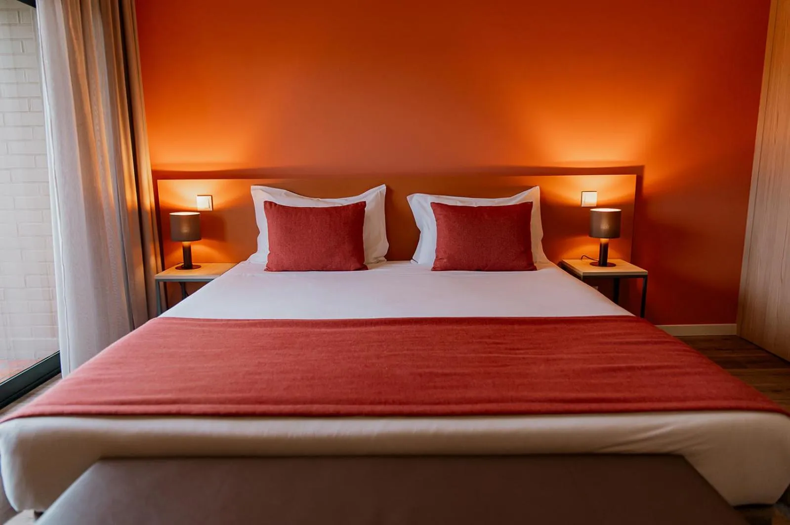 Bed in Meu Hotel Porto Gandra