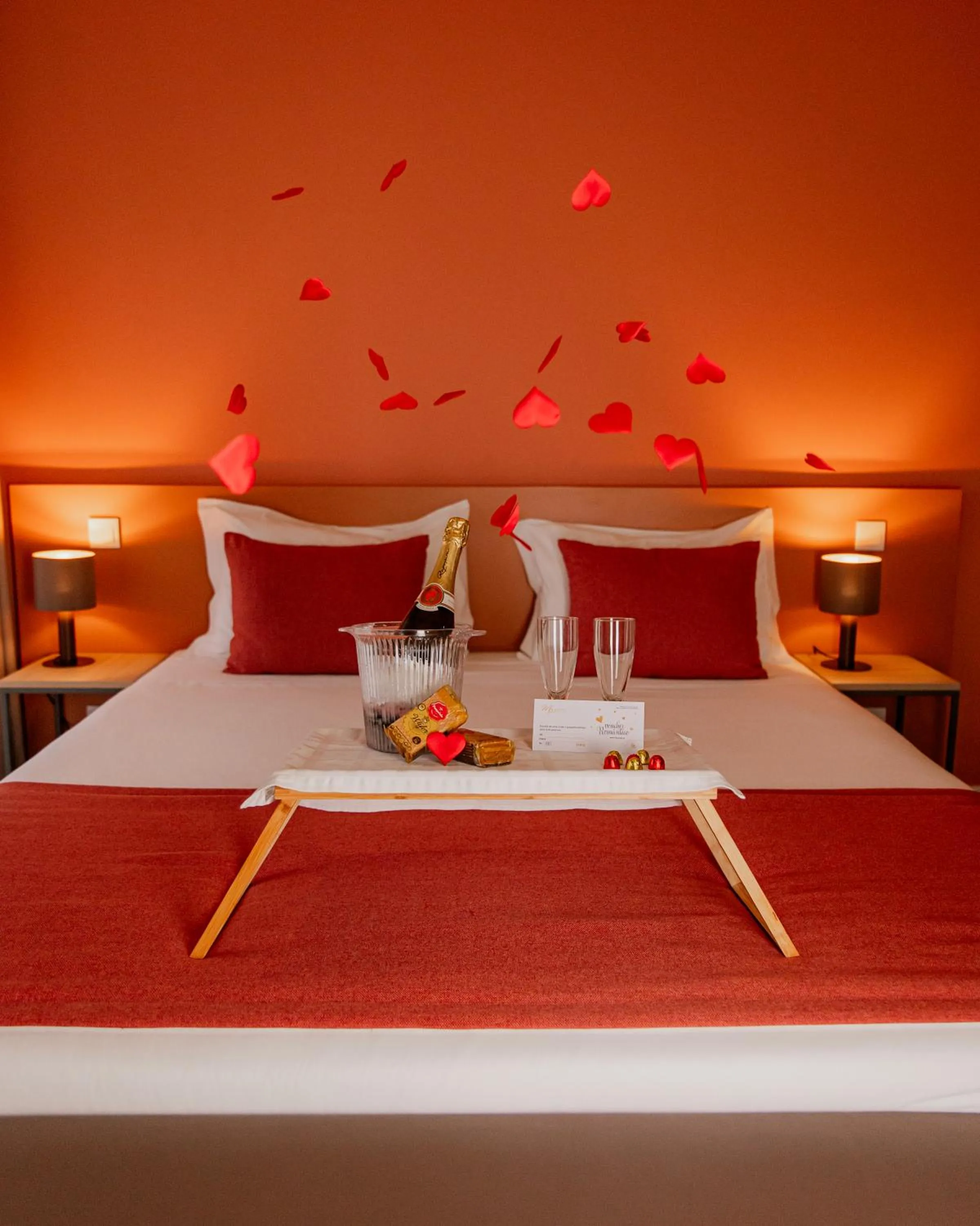 Bed in Meu Hotel Porto Gandra