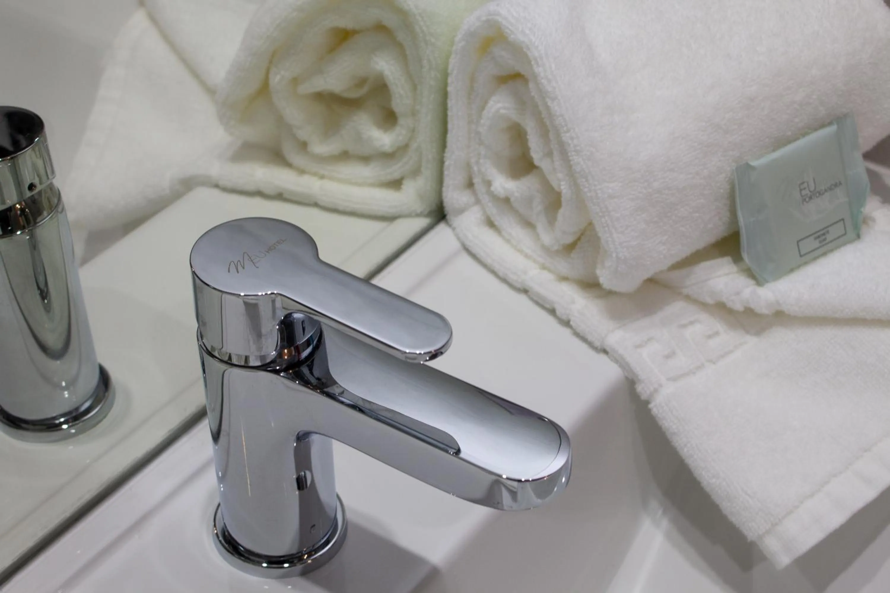 Bathroom in Meu Hotel Porto Gandra