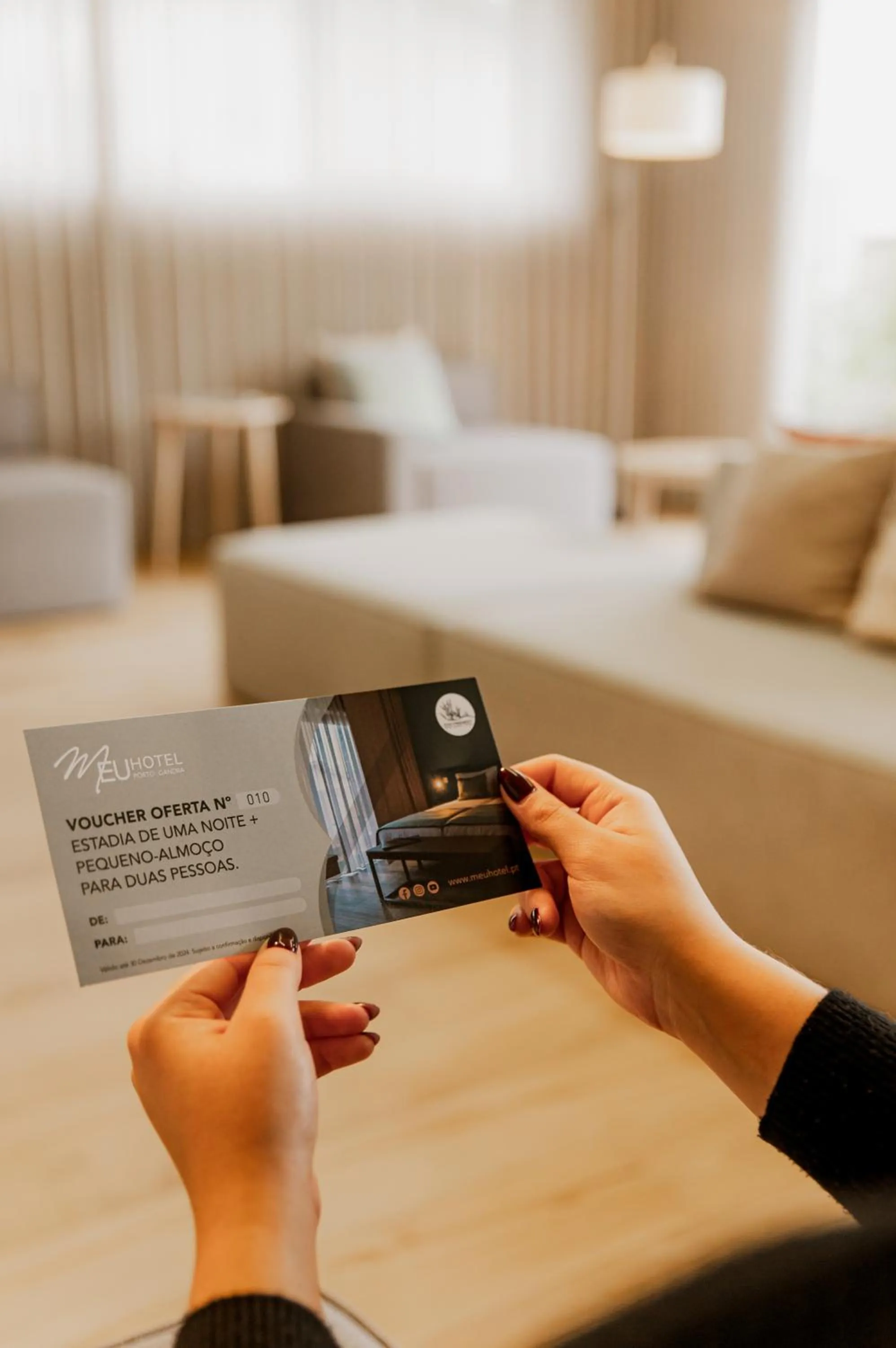 Bed in Meu Hotel Porto Gandra