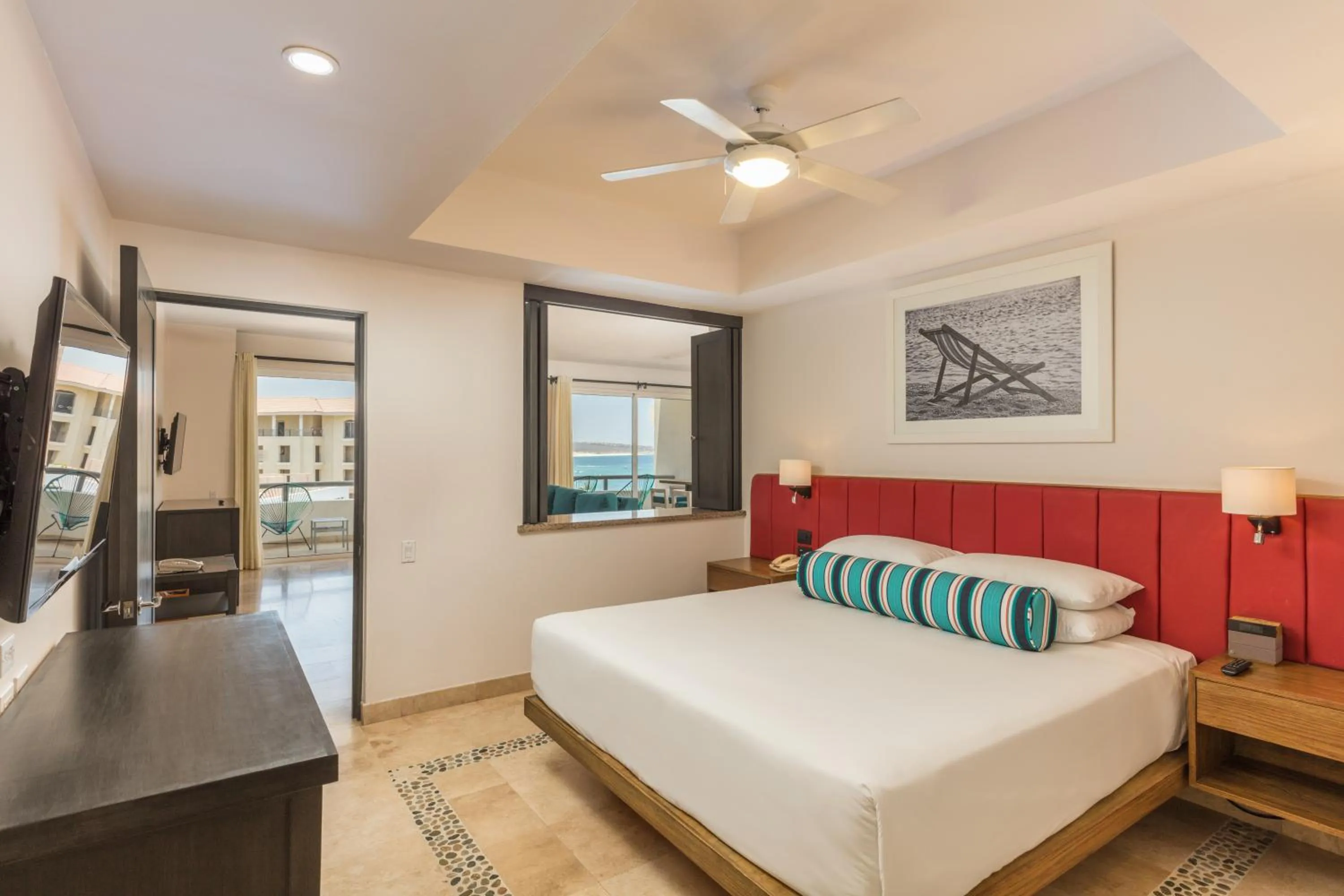 Bed in Corazón Cabo, a Noble House Resort