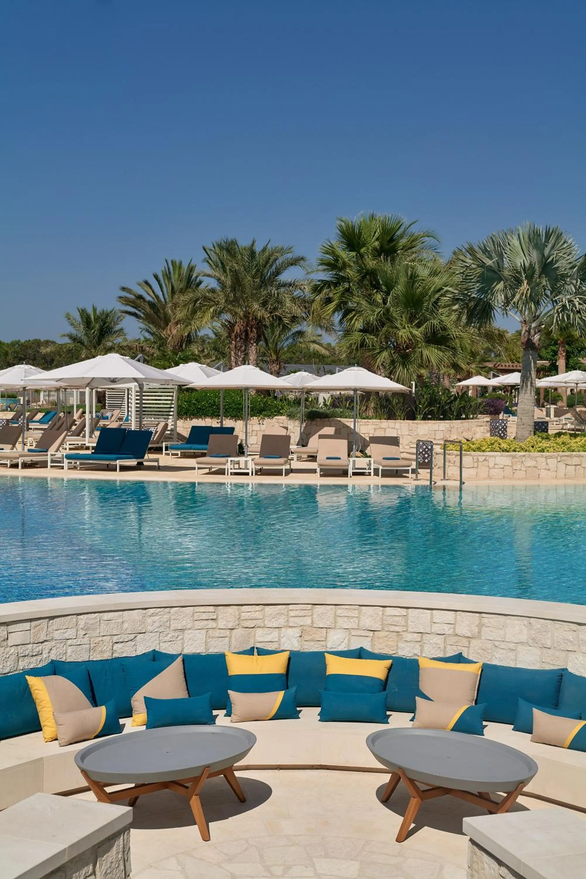 Swimming pool in City of Dreams Mediterranean - Integrated Resort, Casino & Entertainment