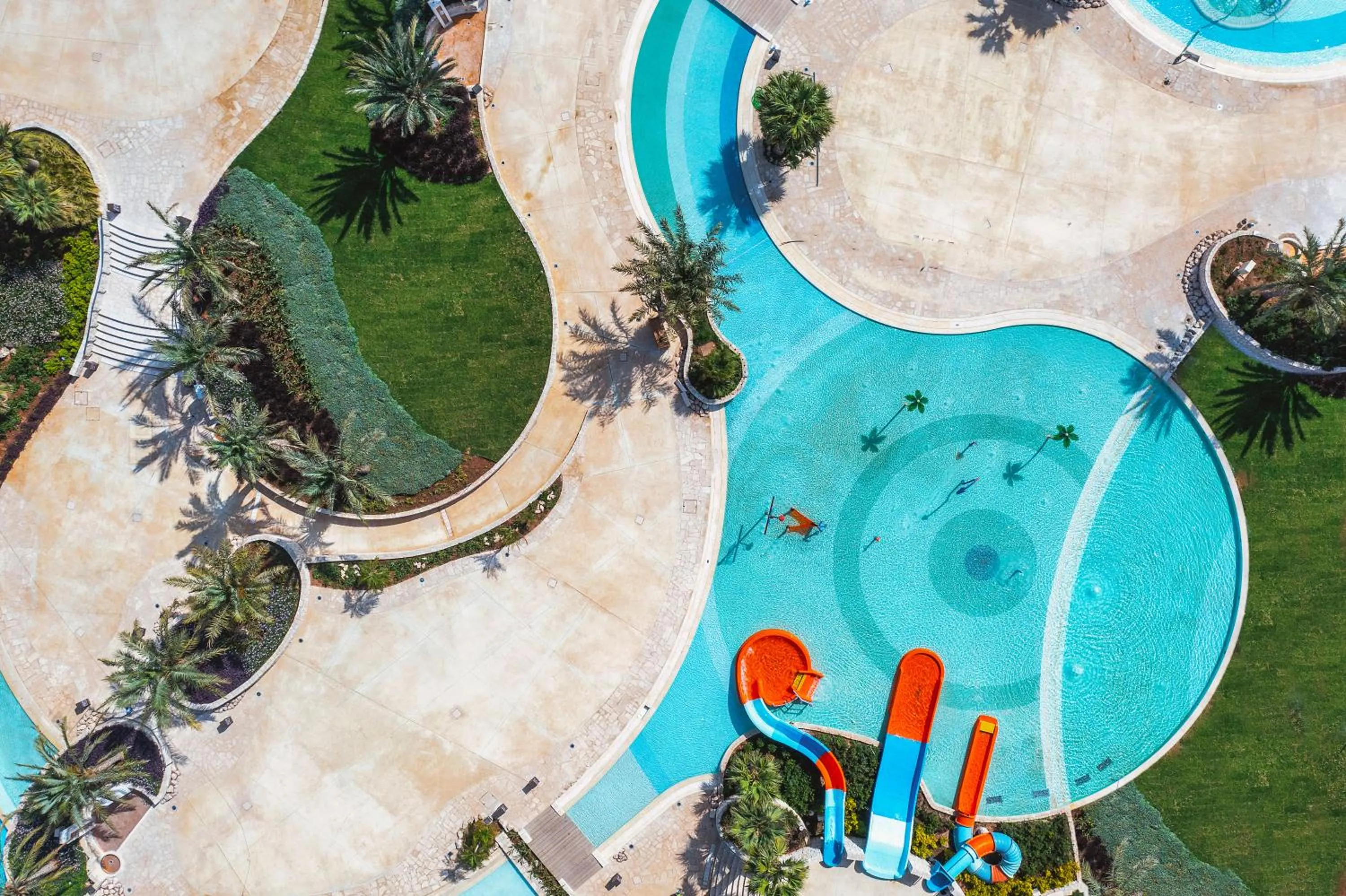 Swimming pool in City of Dreams Mediterranean - Integrated Resort, Casino & Entertainment