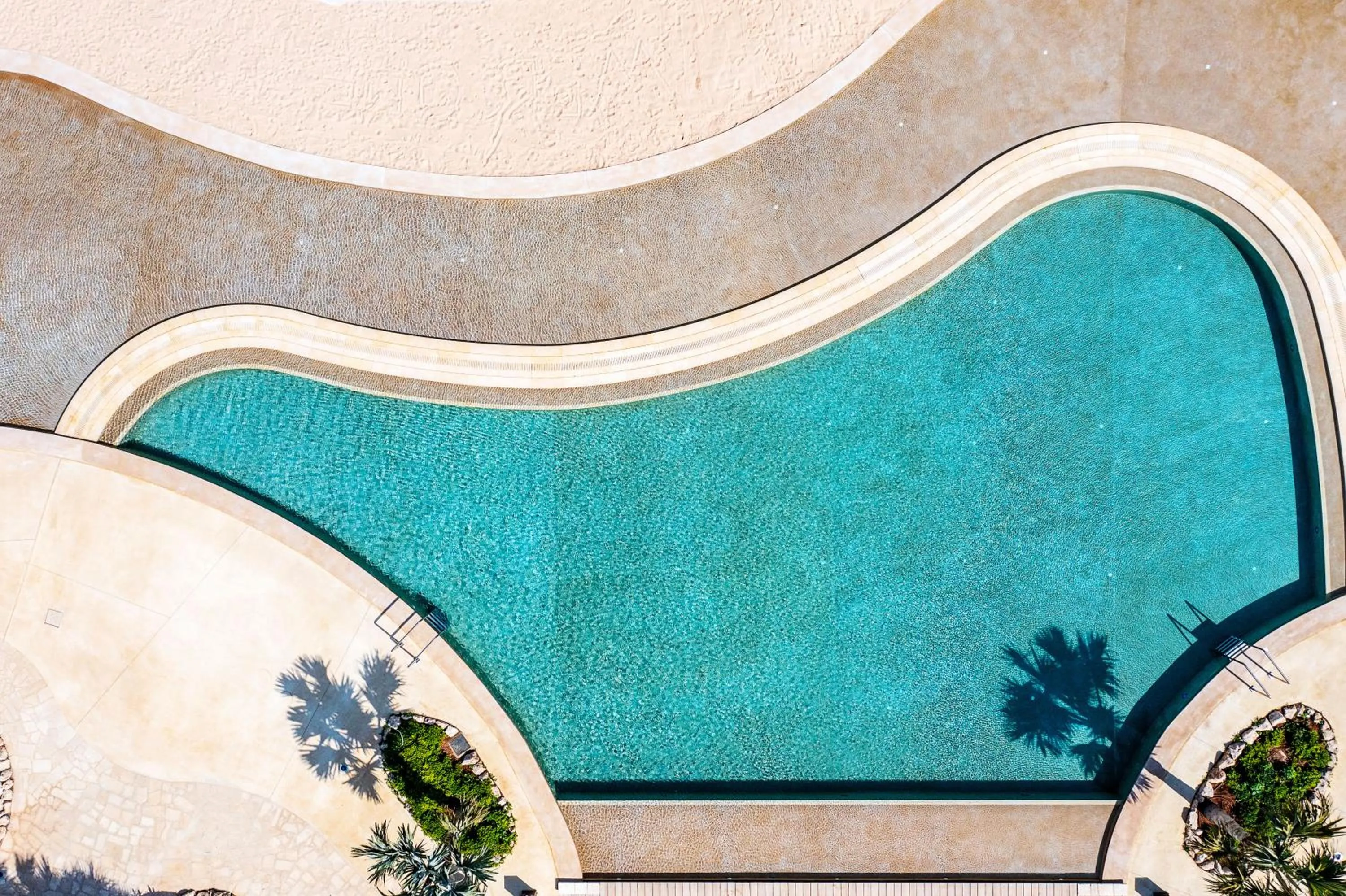 Swimming pool in City of Dreams Mediterranean - Integrated Resort, Casino & Entertainment