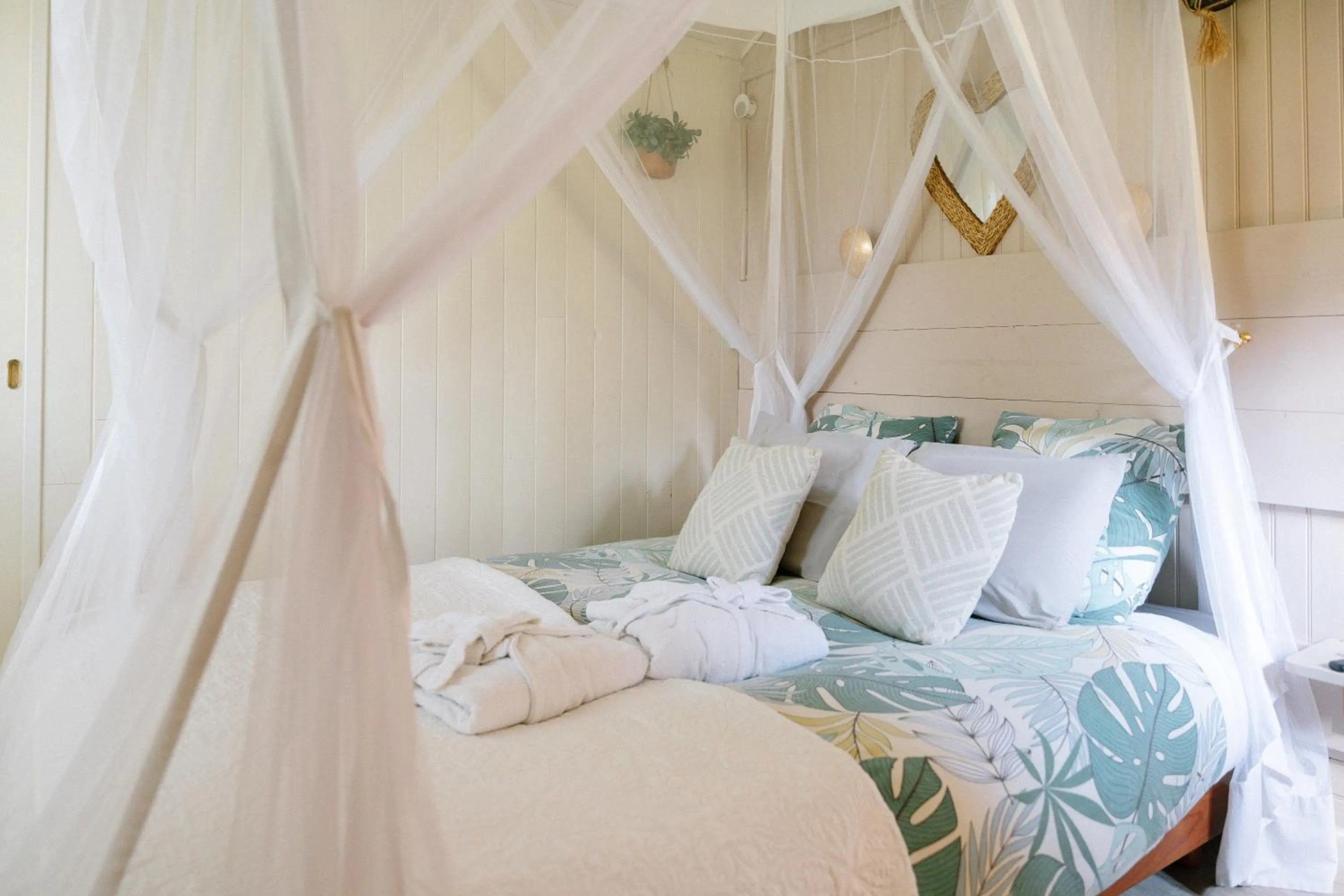 Bed in Les Glycines de Monchy- Chambres d'hôtes