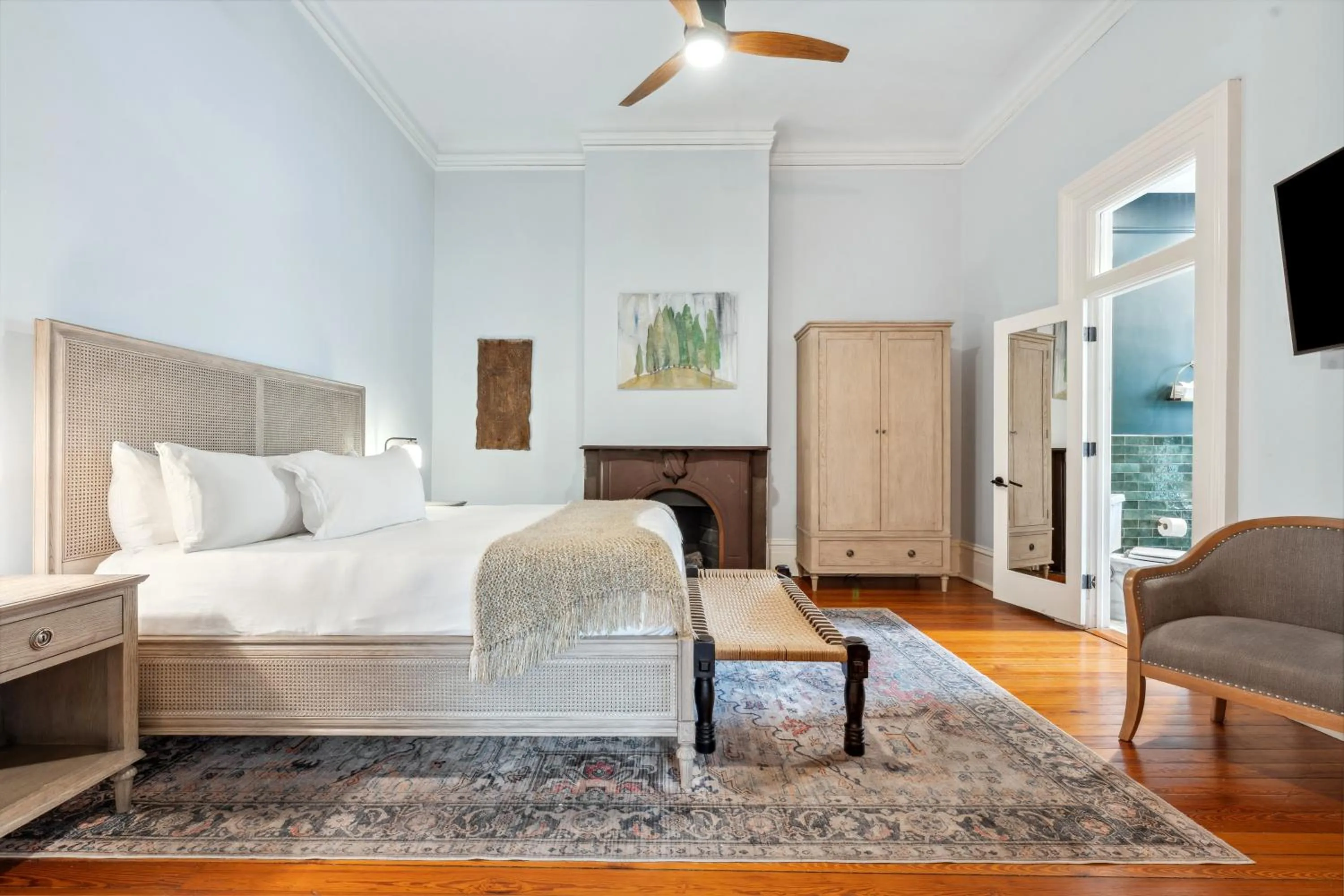 Bed in Bellwether House