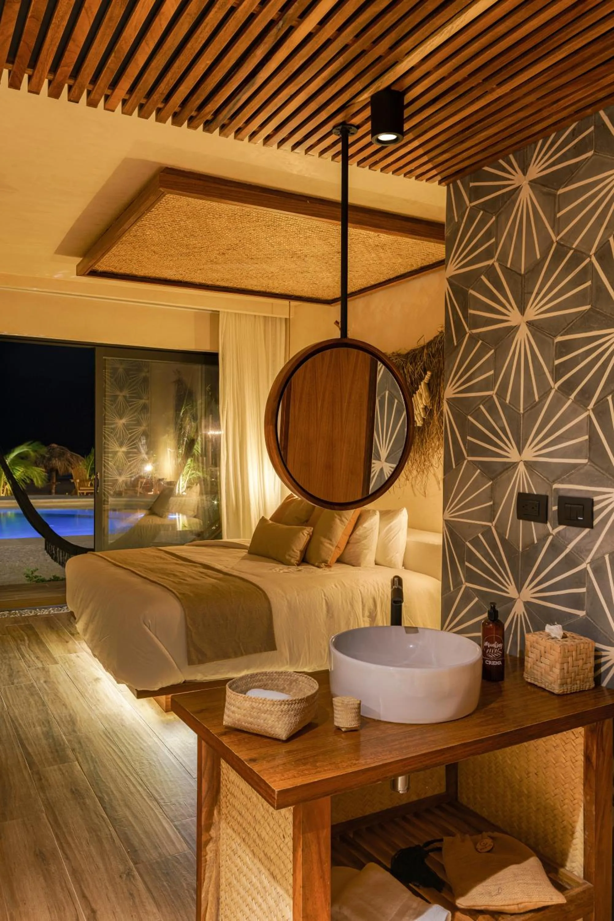 Bed in Xkan Hotel Boutique - Adults Only