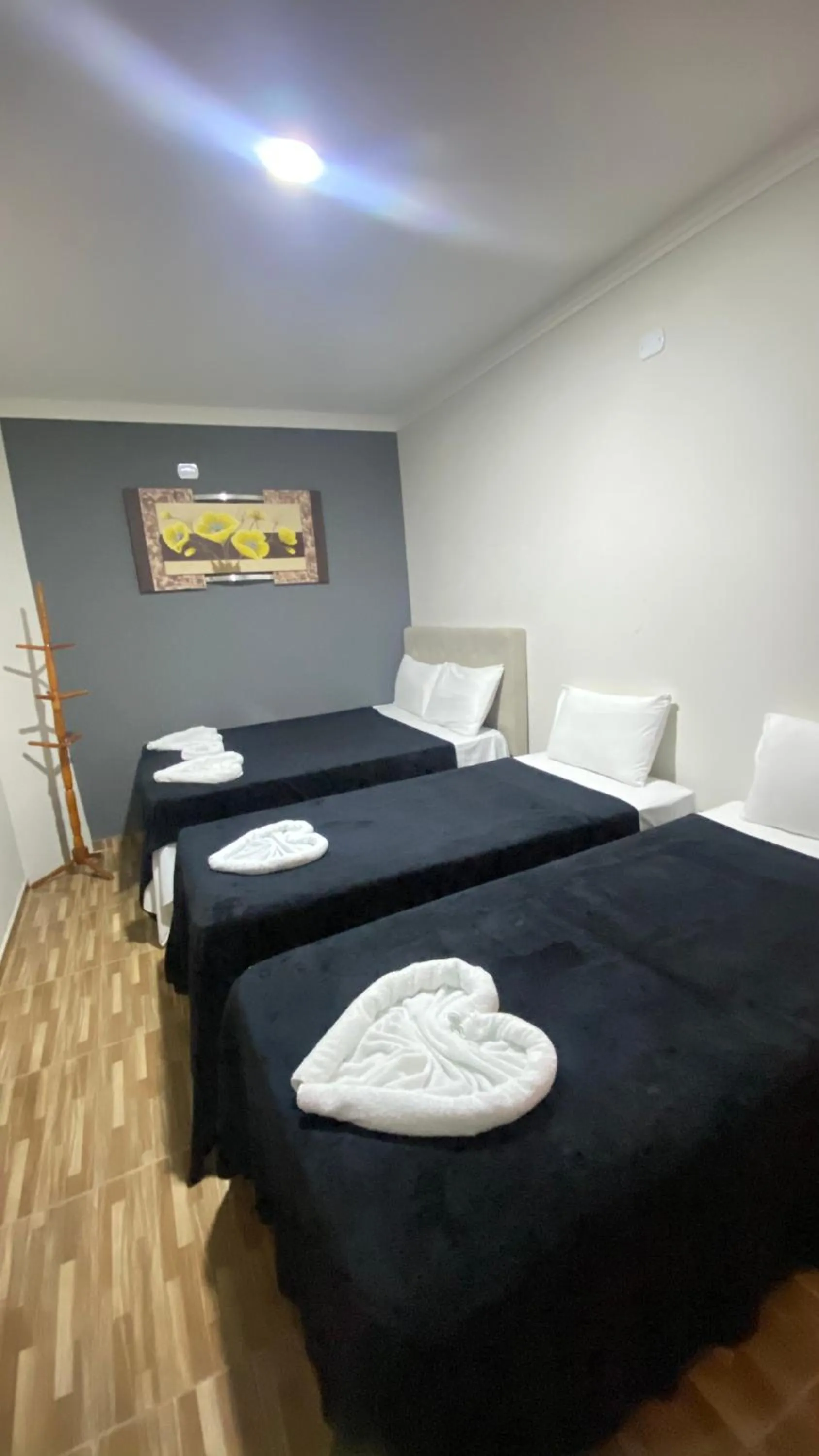 Bed in Pousada Ramalio