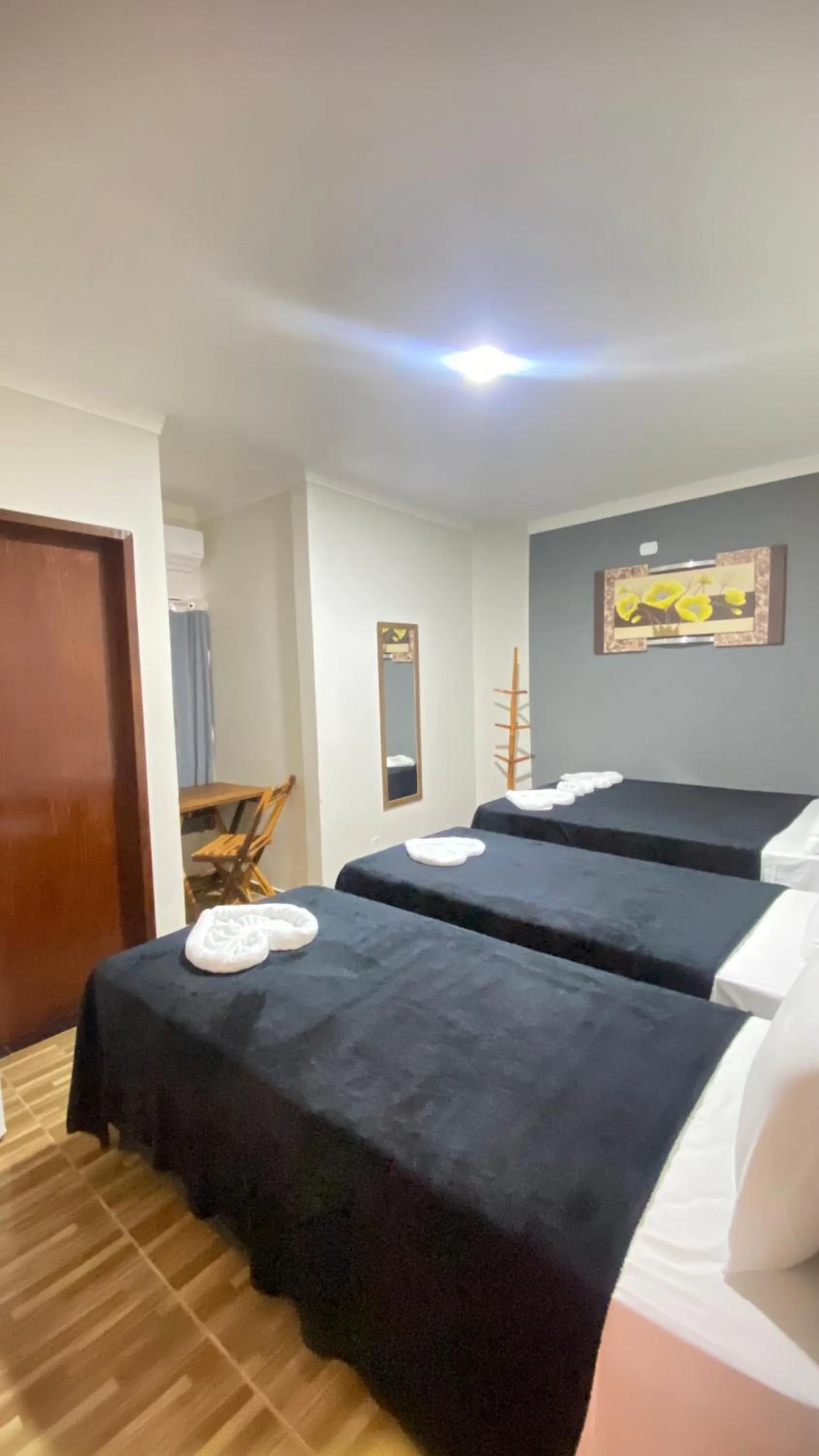 Bed in Pousada Ramalio