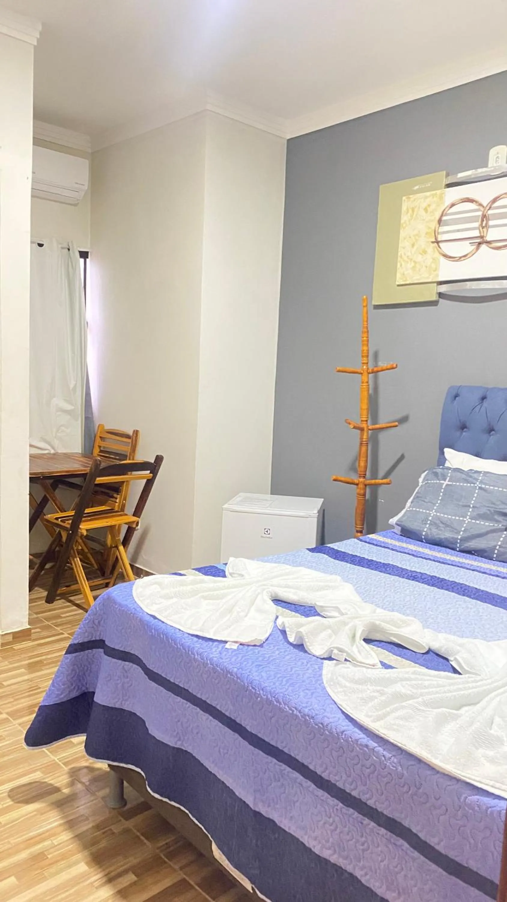 Bed in Pousada Ramalio