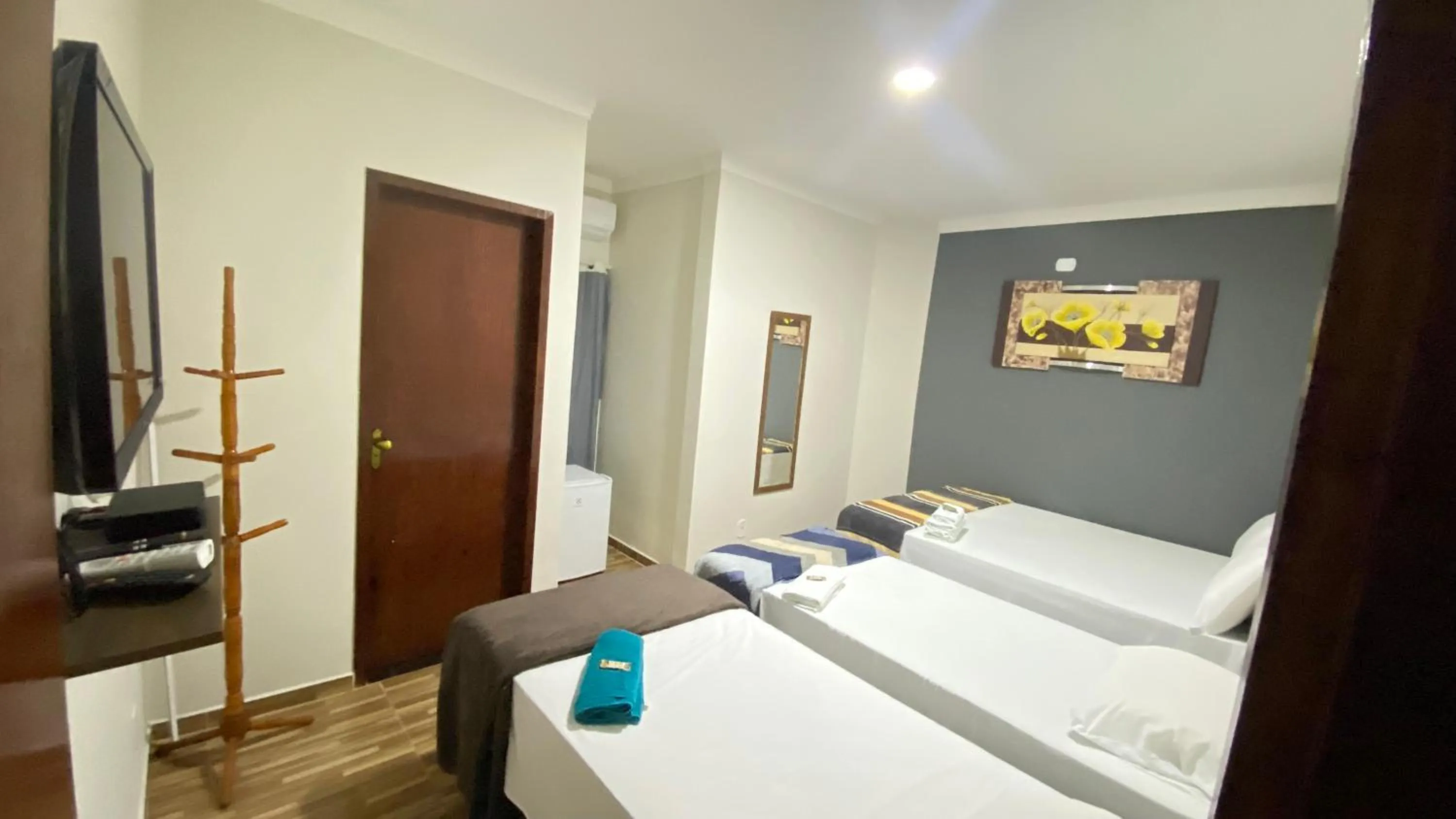 Bed in Pousada Ramalio