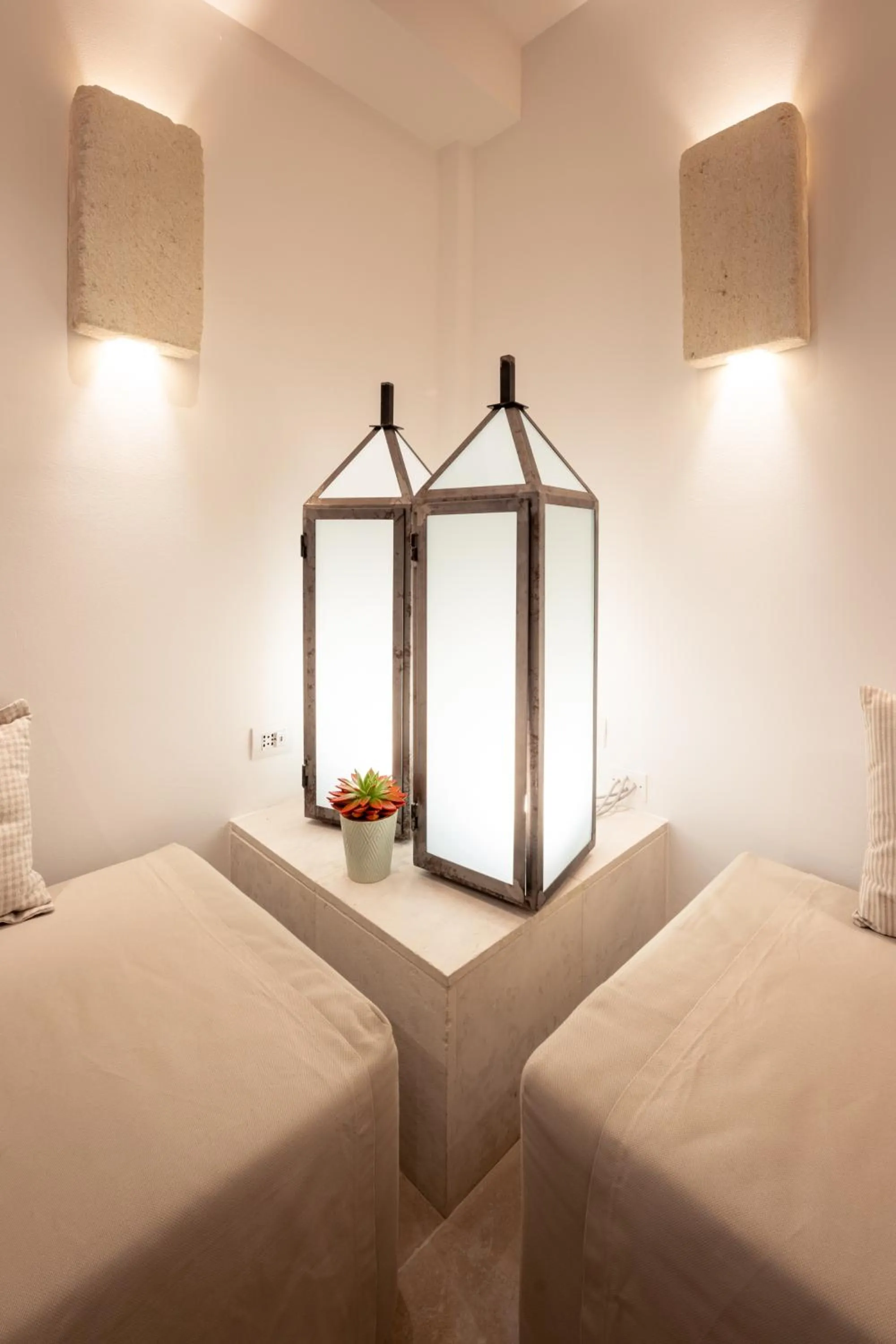 Bed in HOTEL BARONE DI MARE