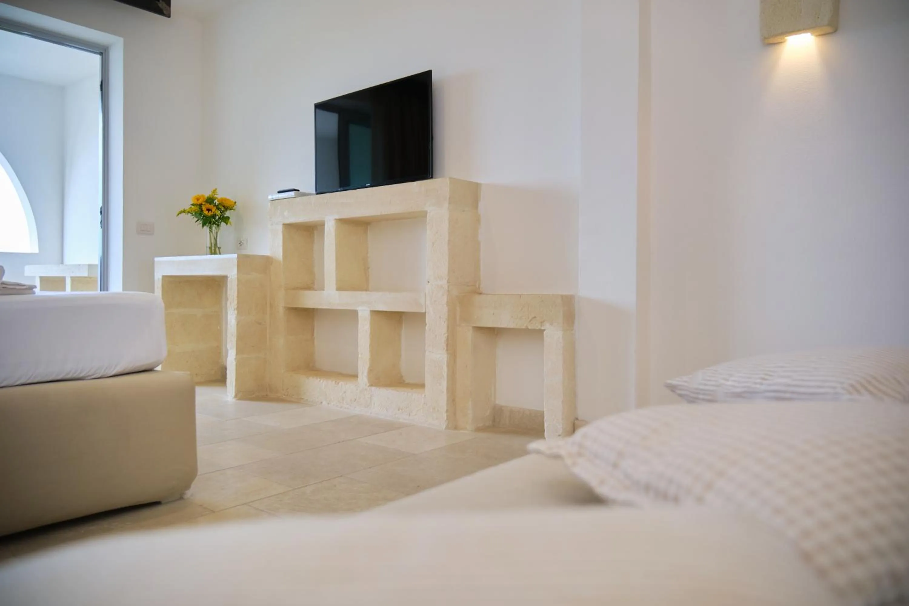 Bed in HOTEL BARONE DI MARE