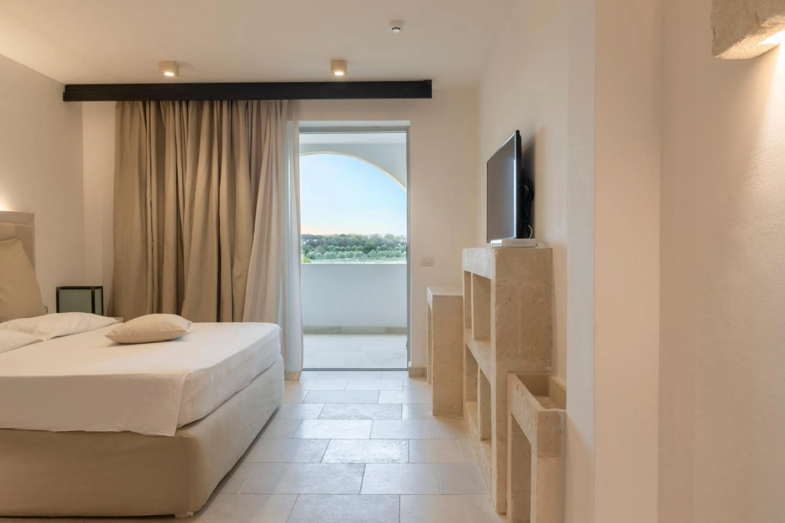 Bed in HOTEL BARONE DI MARE