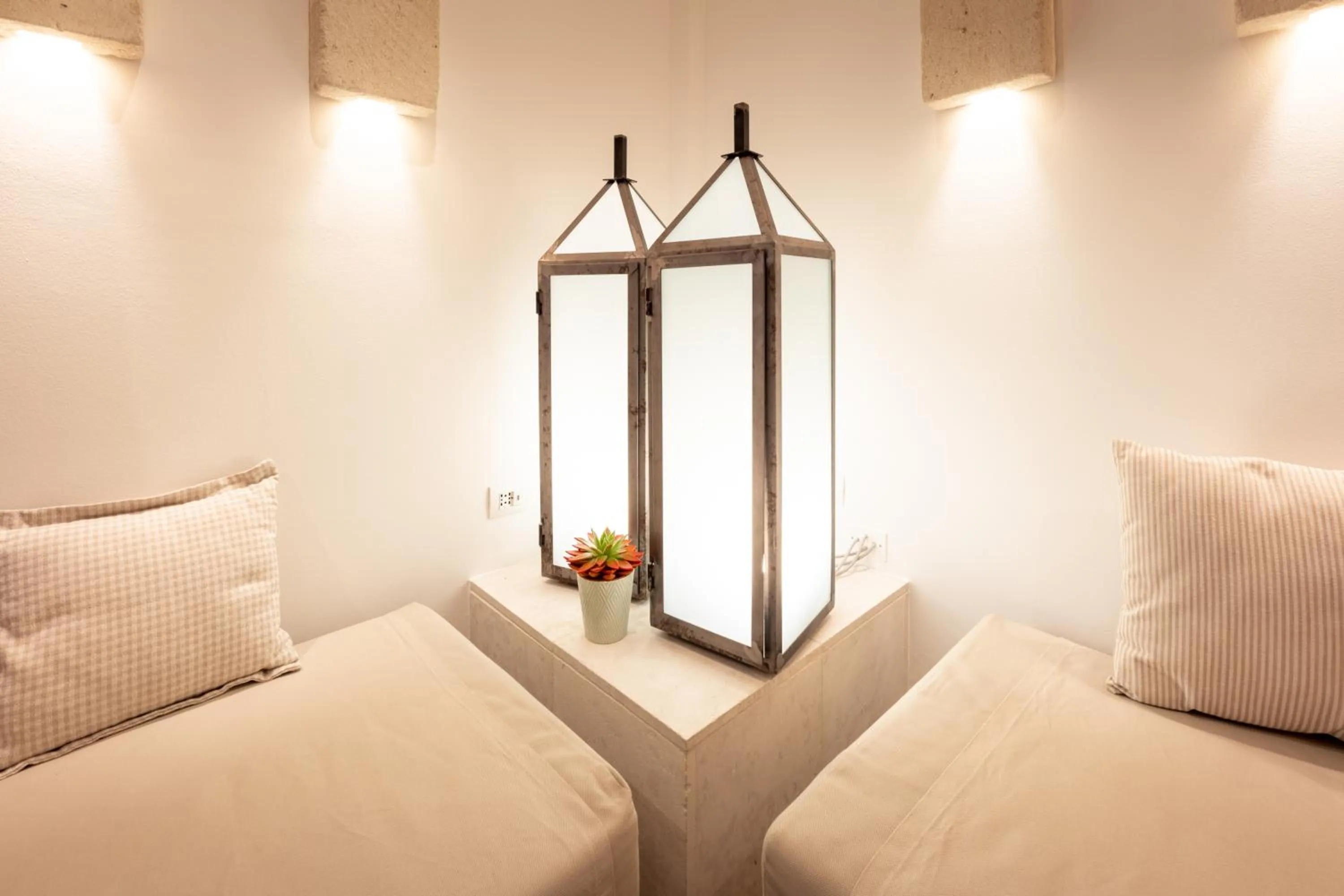 Bed in HOTEL BARONE DI MARE