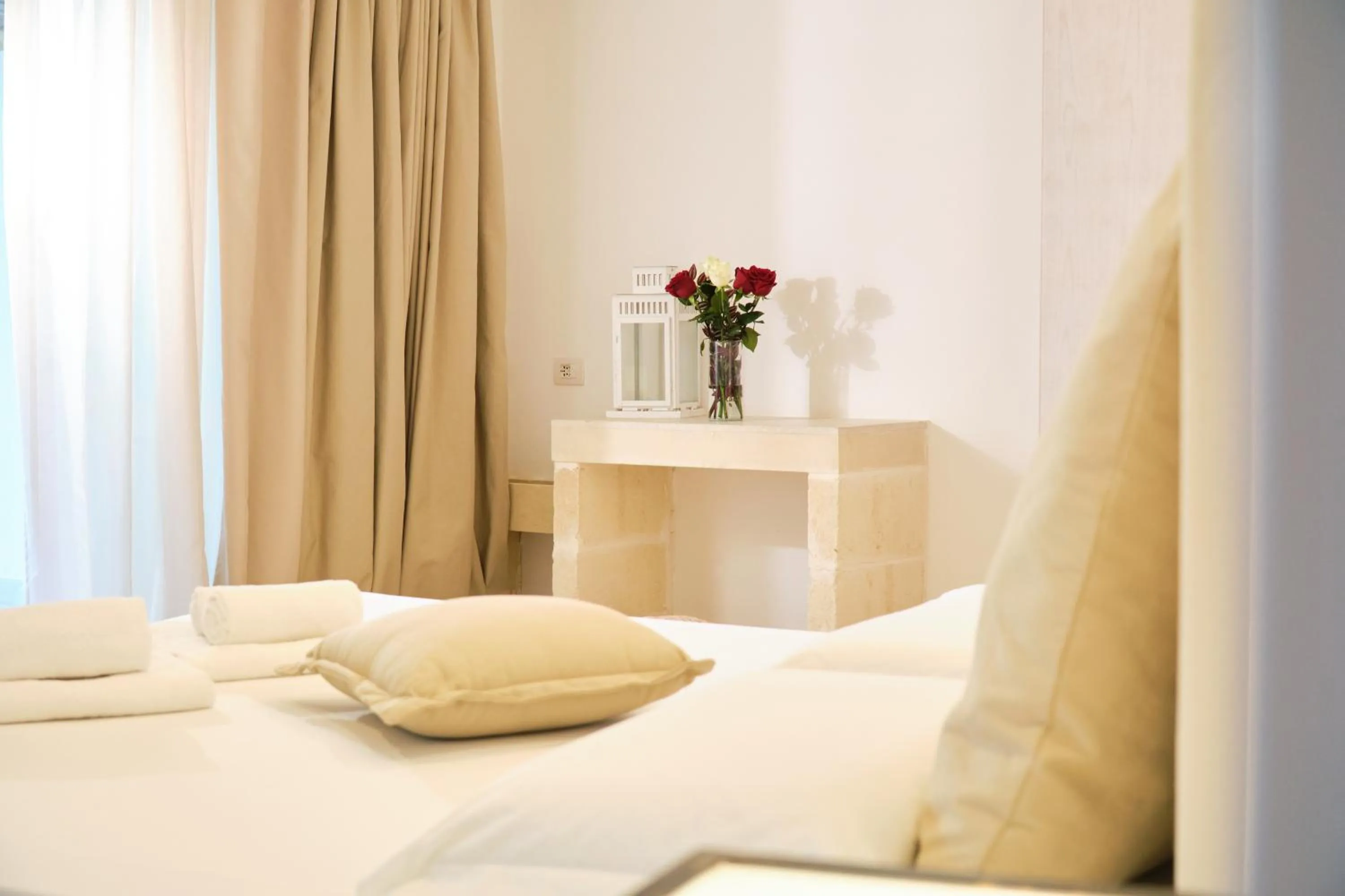 Bed in HOTEL BARONE DI MARE