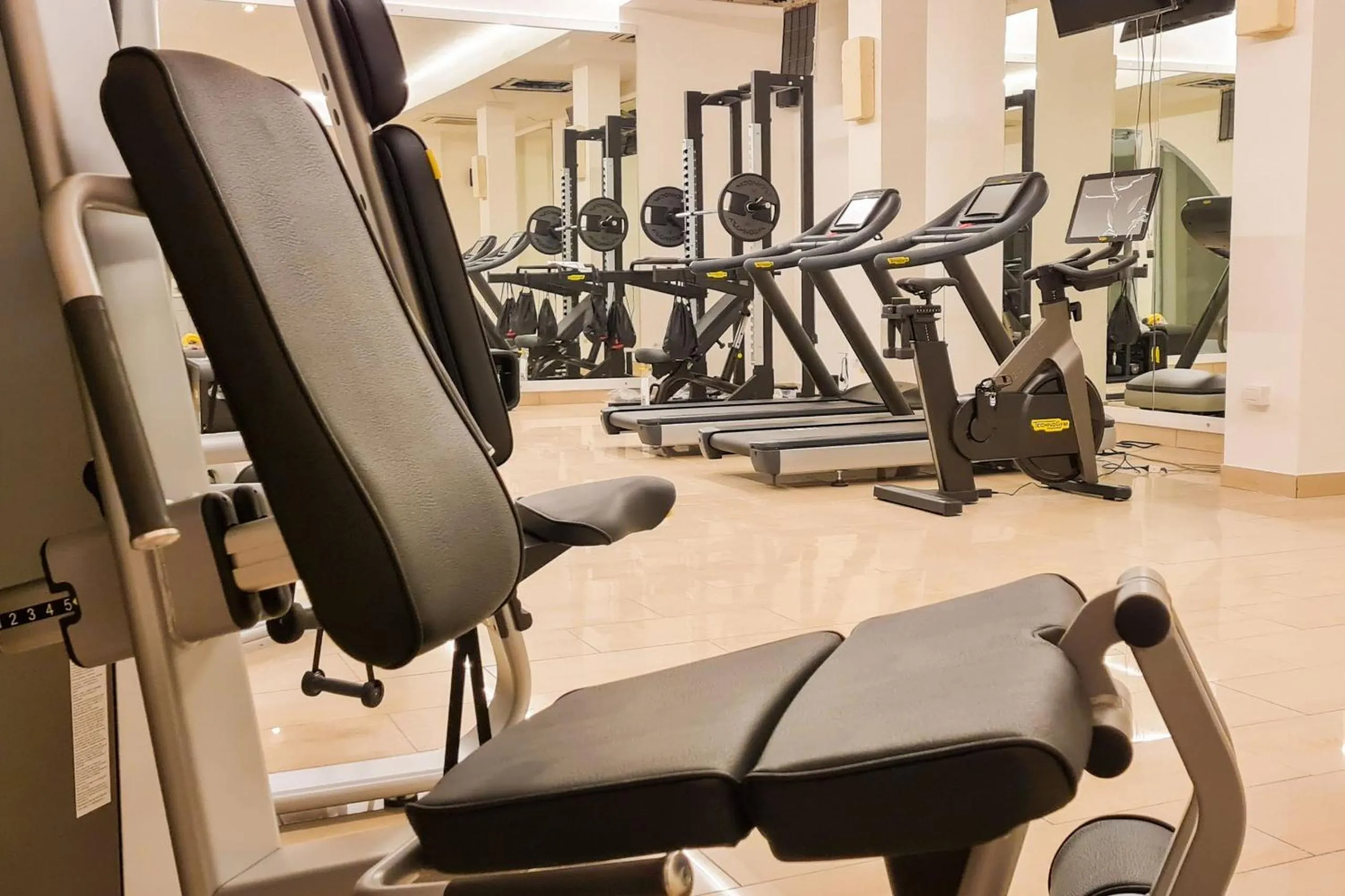 Fitness centre/facilities in HOTEL BARONE DI MARE