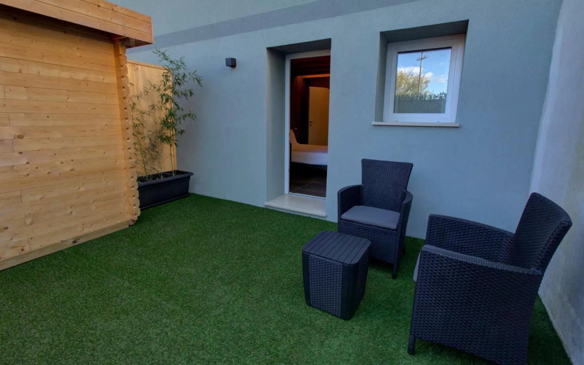 Garden in Nuovo B&B WhyNot? a Vicenza