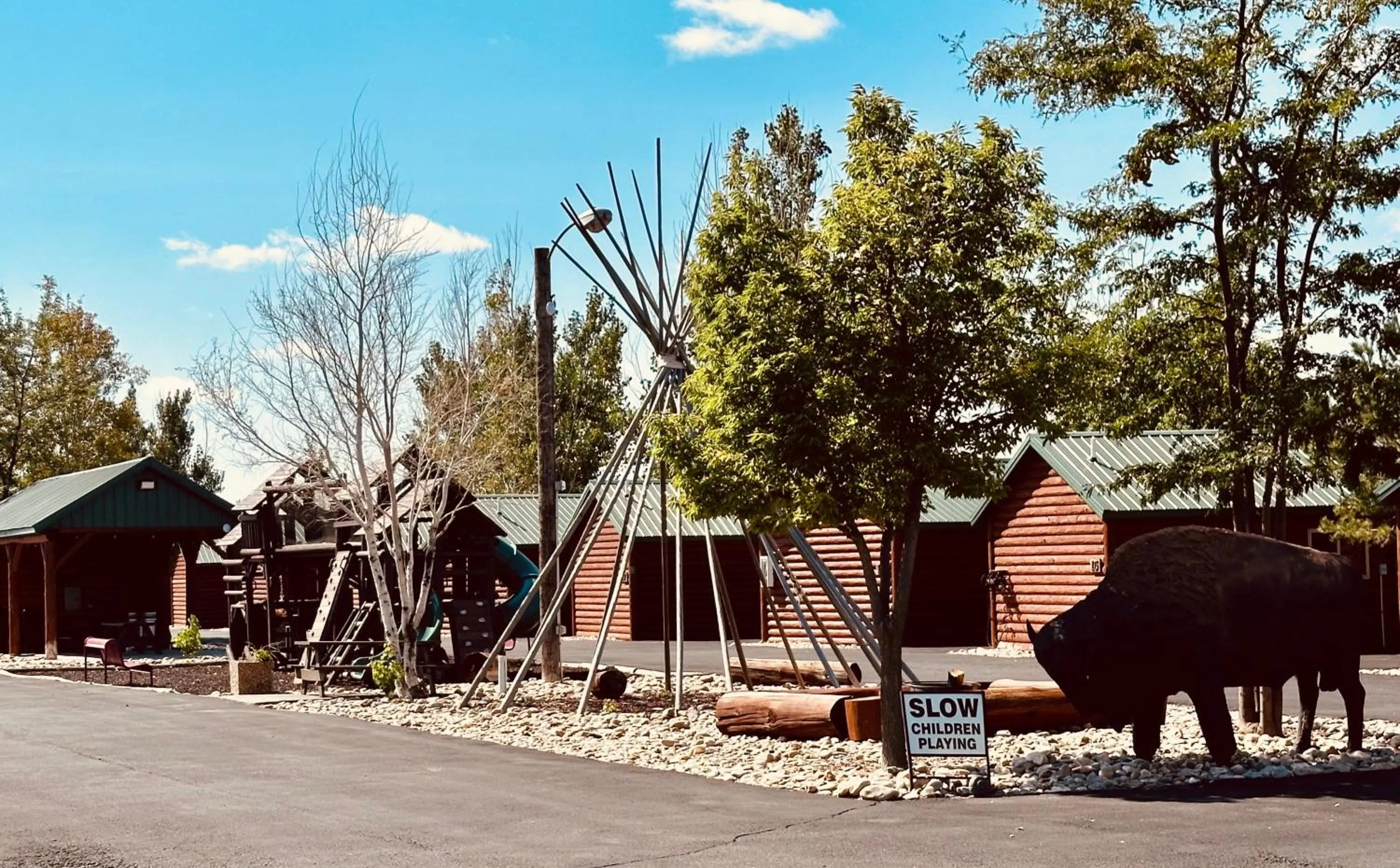 Property building in Badlands Frontier Cabins