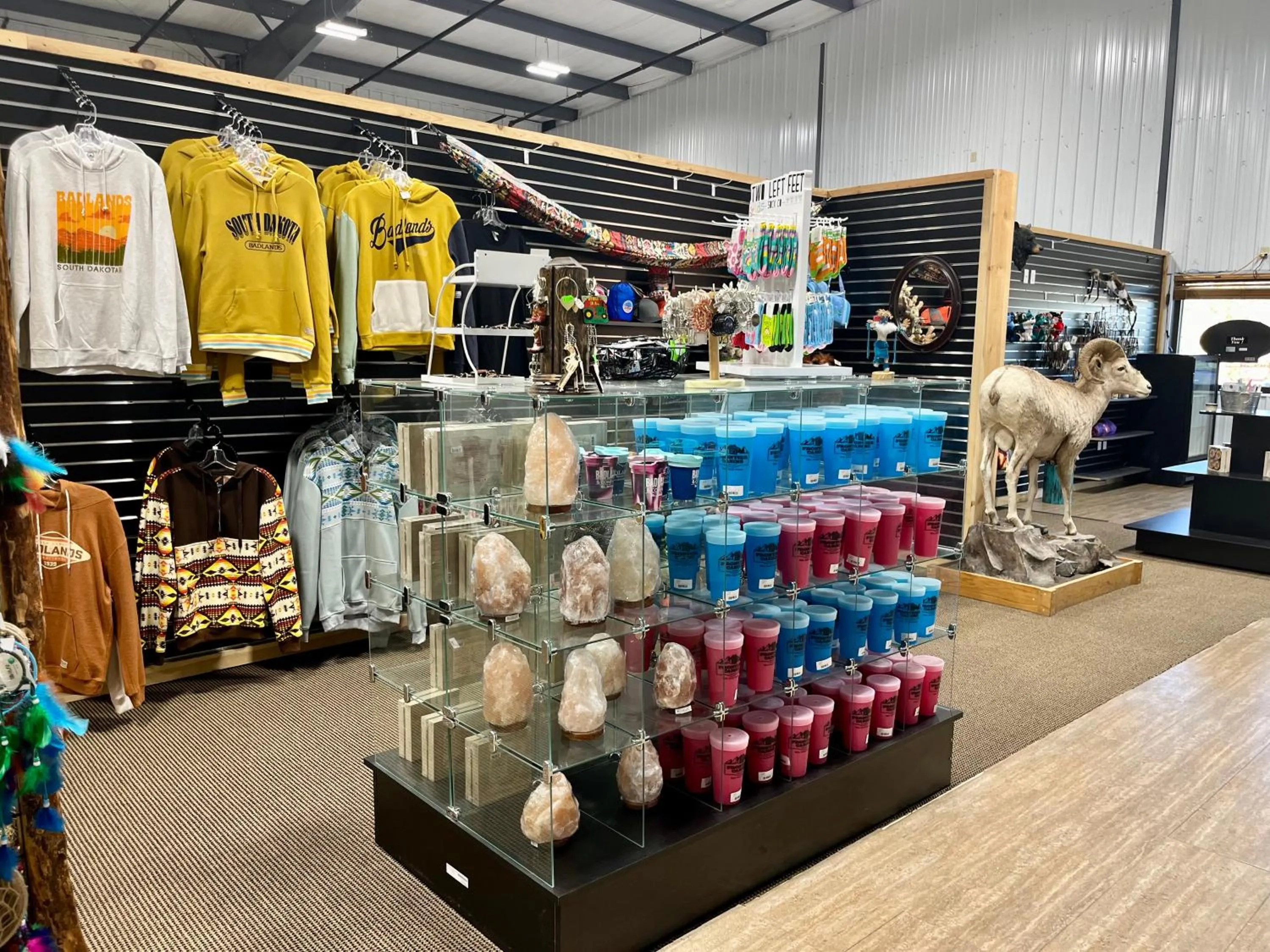 Lobby or reception in Badlands Frontier Cabins