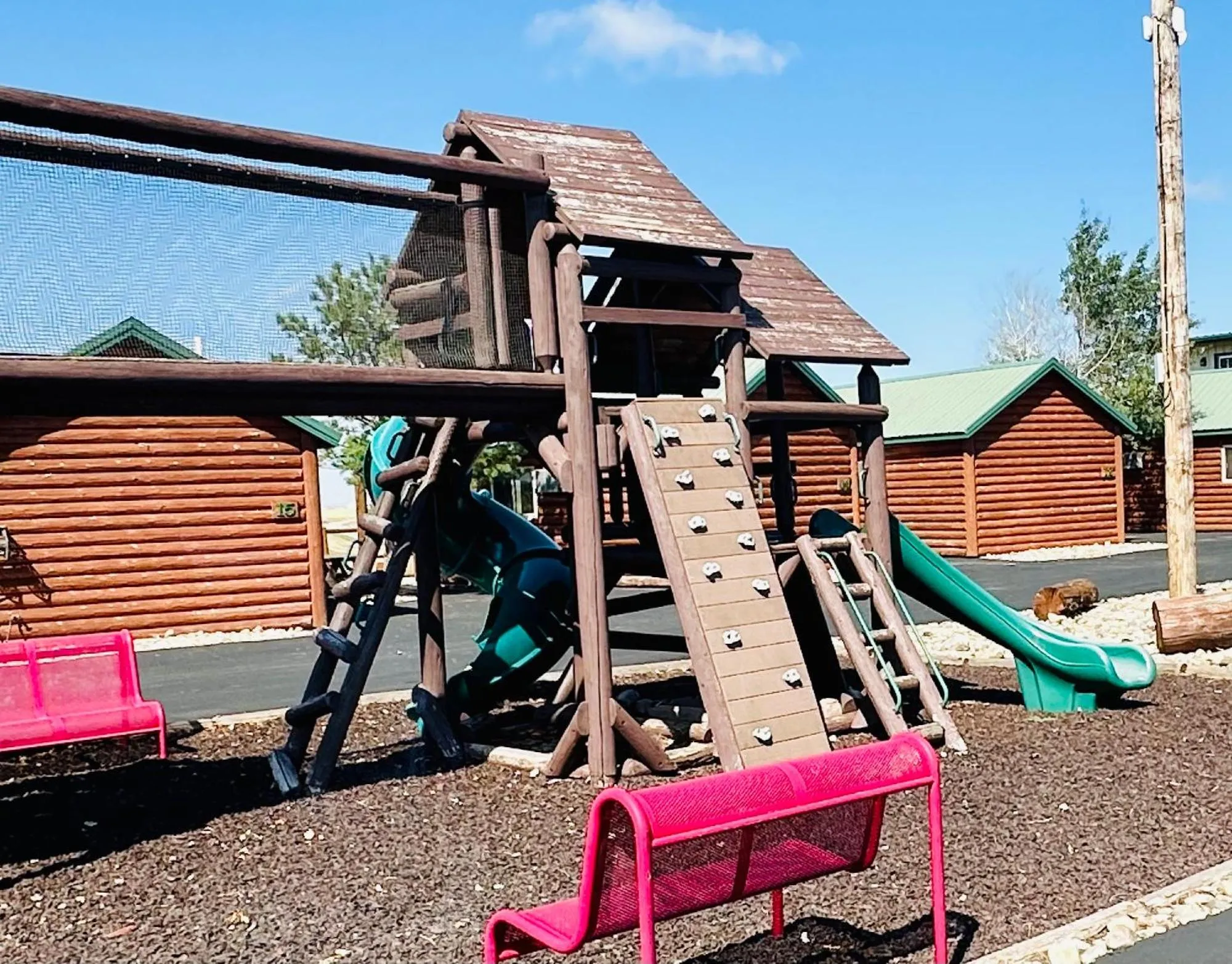Day in Badlands Frontier Cabins
