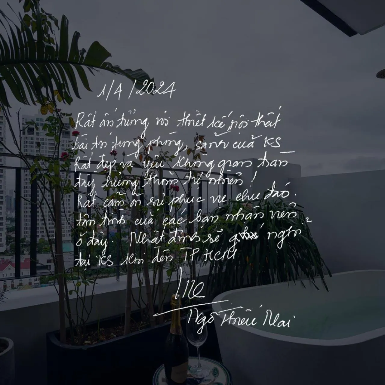 City view in Amanaki Thao Dien