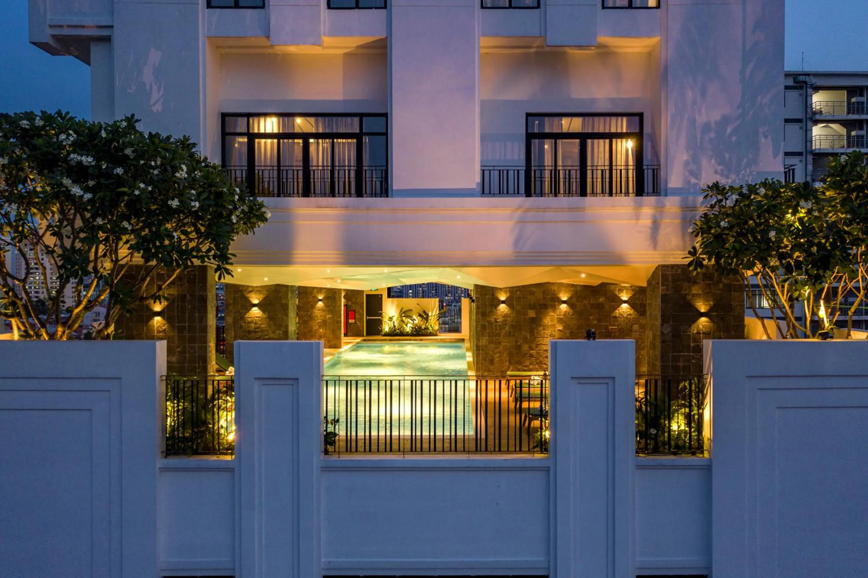 Swimming pool in Amanaki Thao Dien