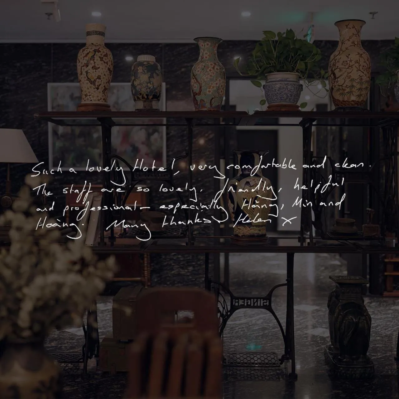 Lobby or reception in Amanaki Thao Dien