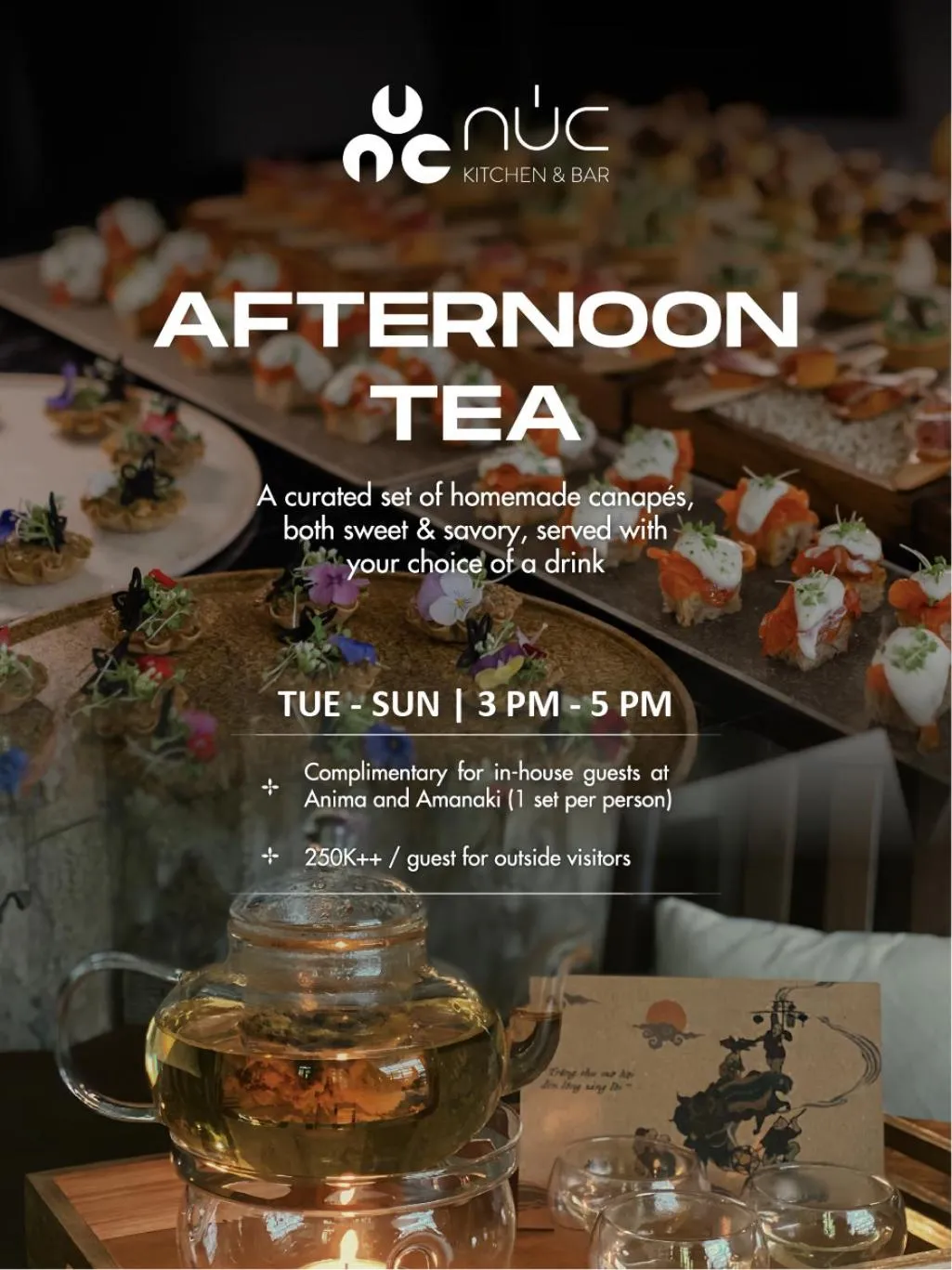 Food and drinks in Amanaki Thao Dien