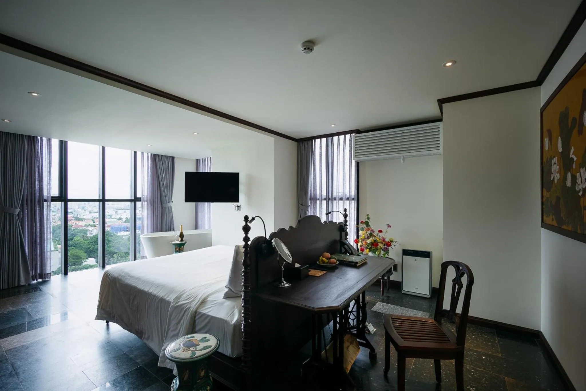 City view, Bed in Amanaki Thao Dien