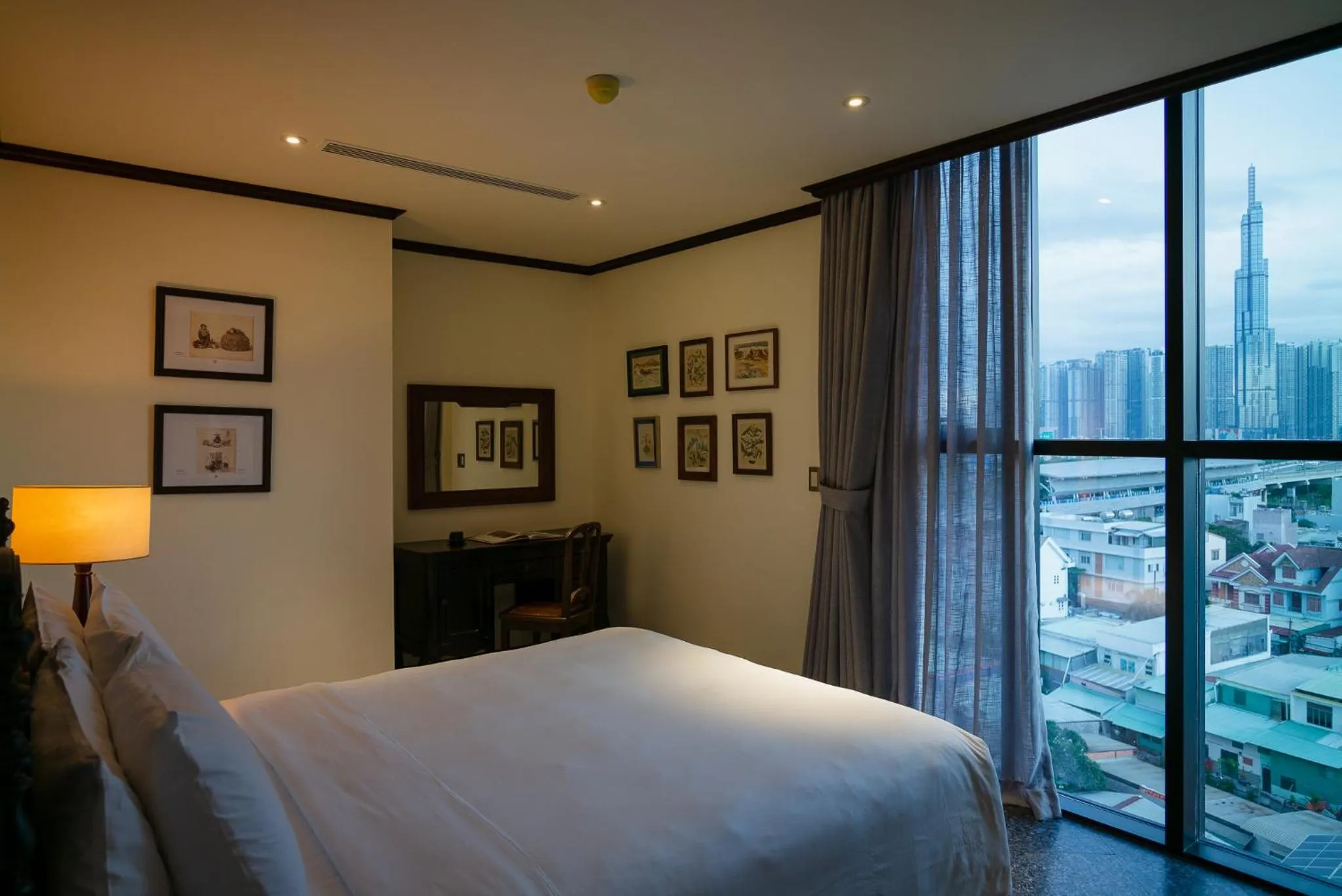 Bed in Amanaki Thao Dien