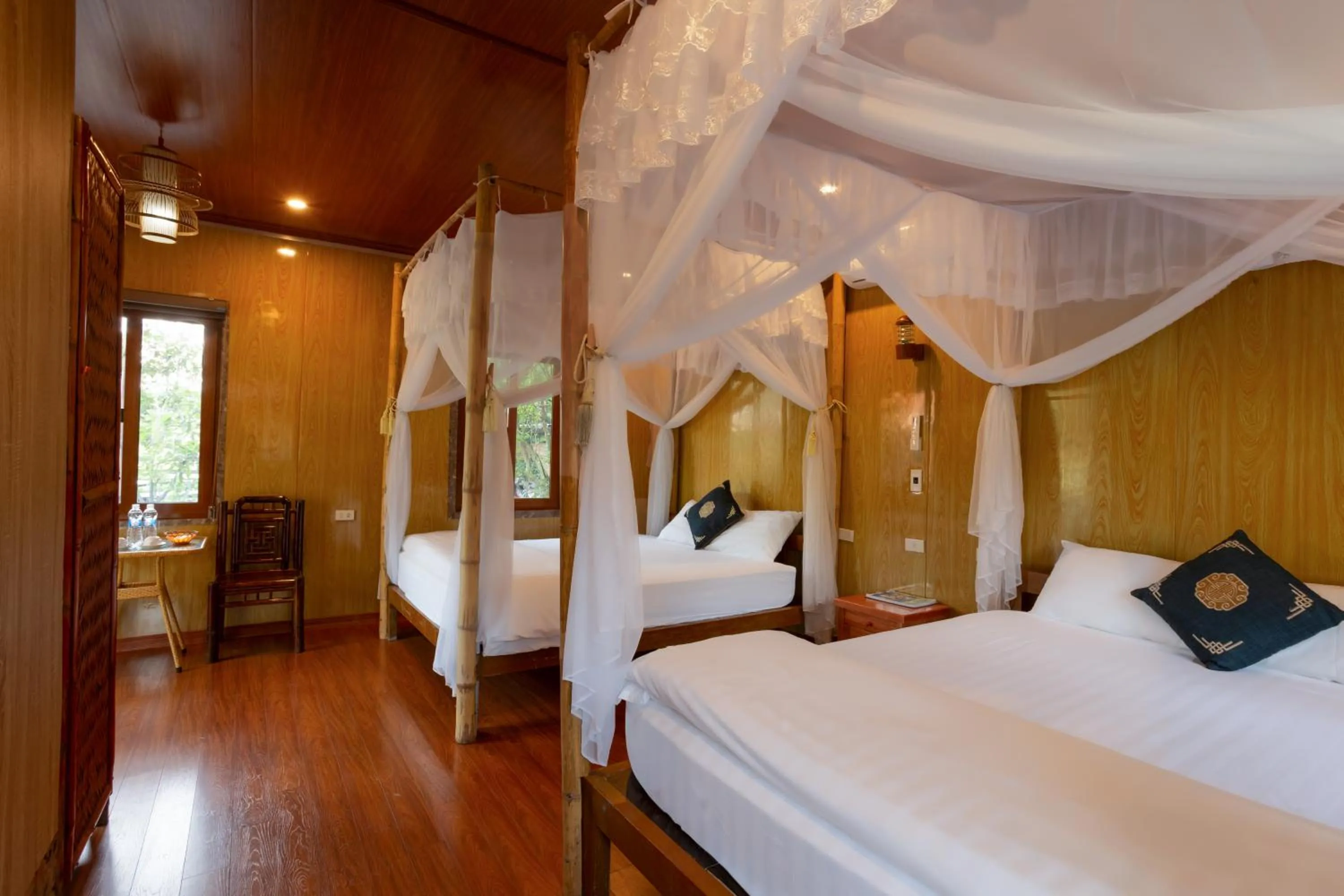 Bed in Lotus Field Homestay