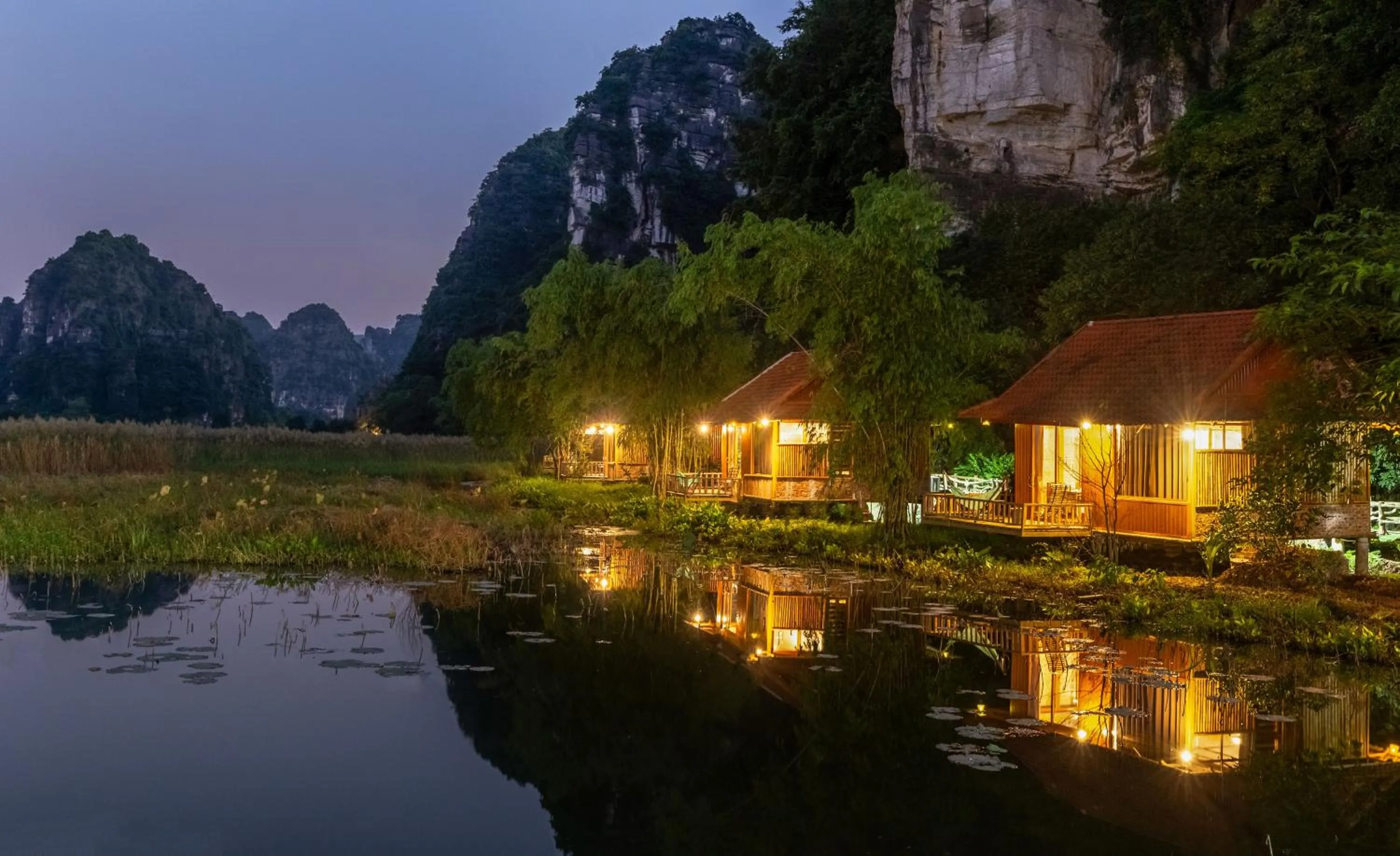 Night in Lotus Field Homestay