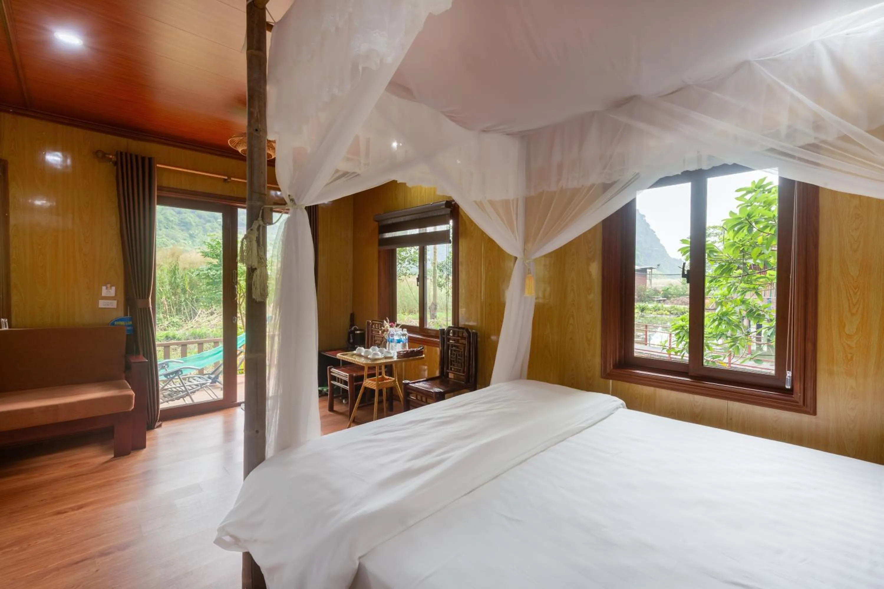 Bed in Lotus Field Homestay