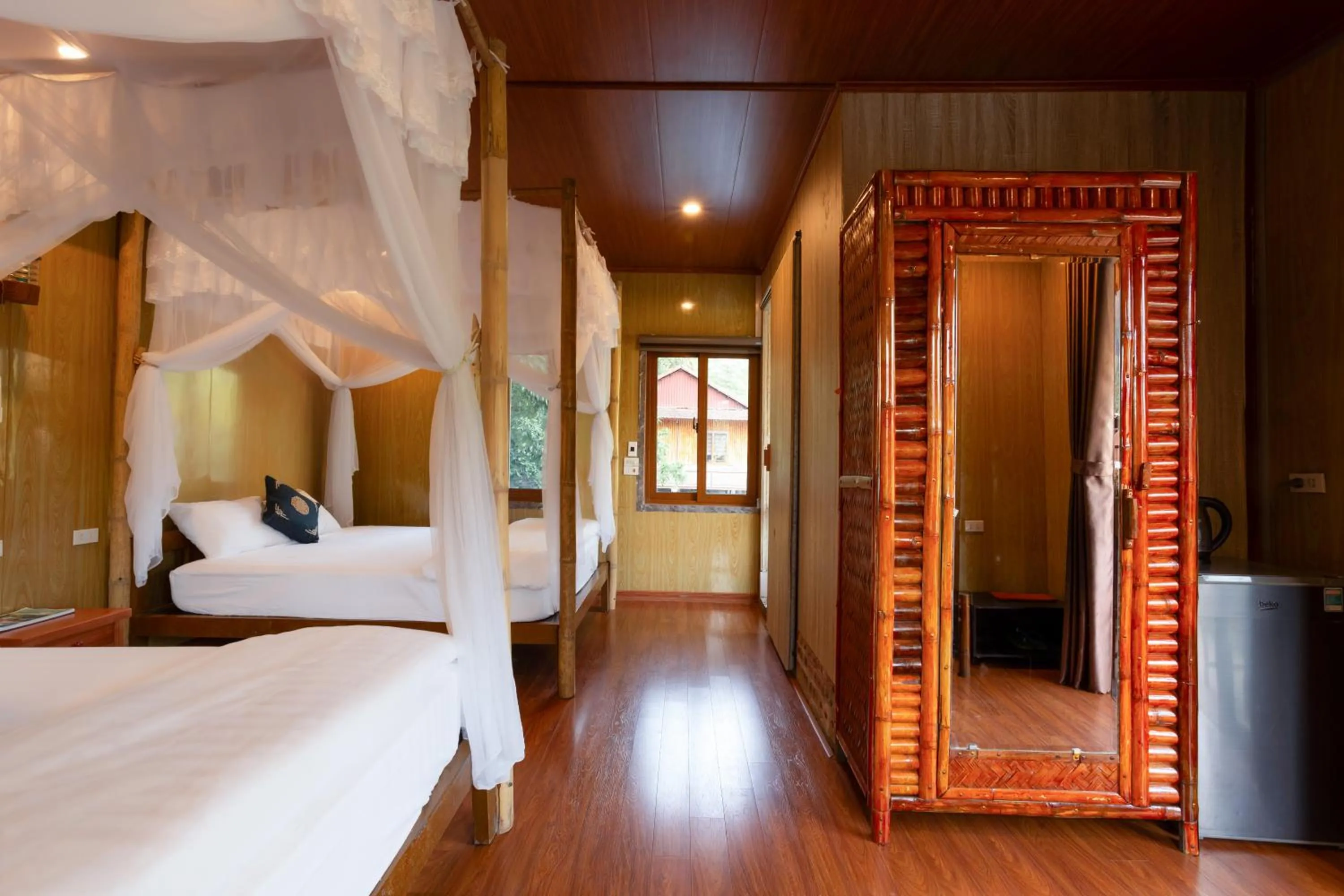 Bed in Lotus Field Homestay