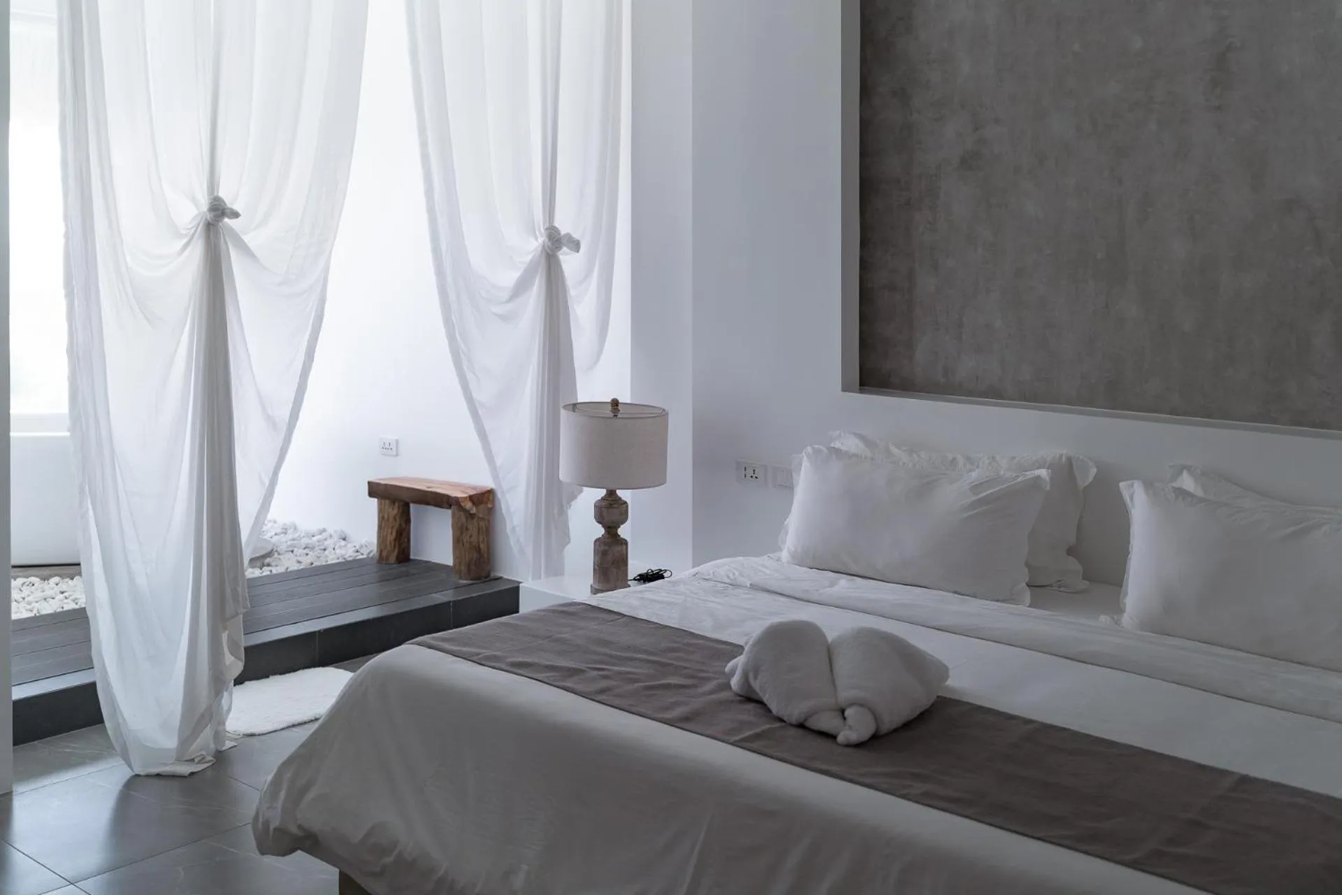 Bed in Bohol Coastal View Hotel