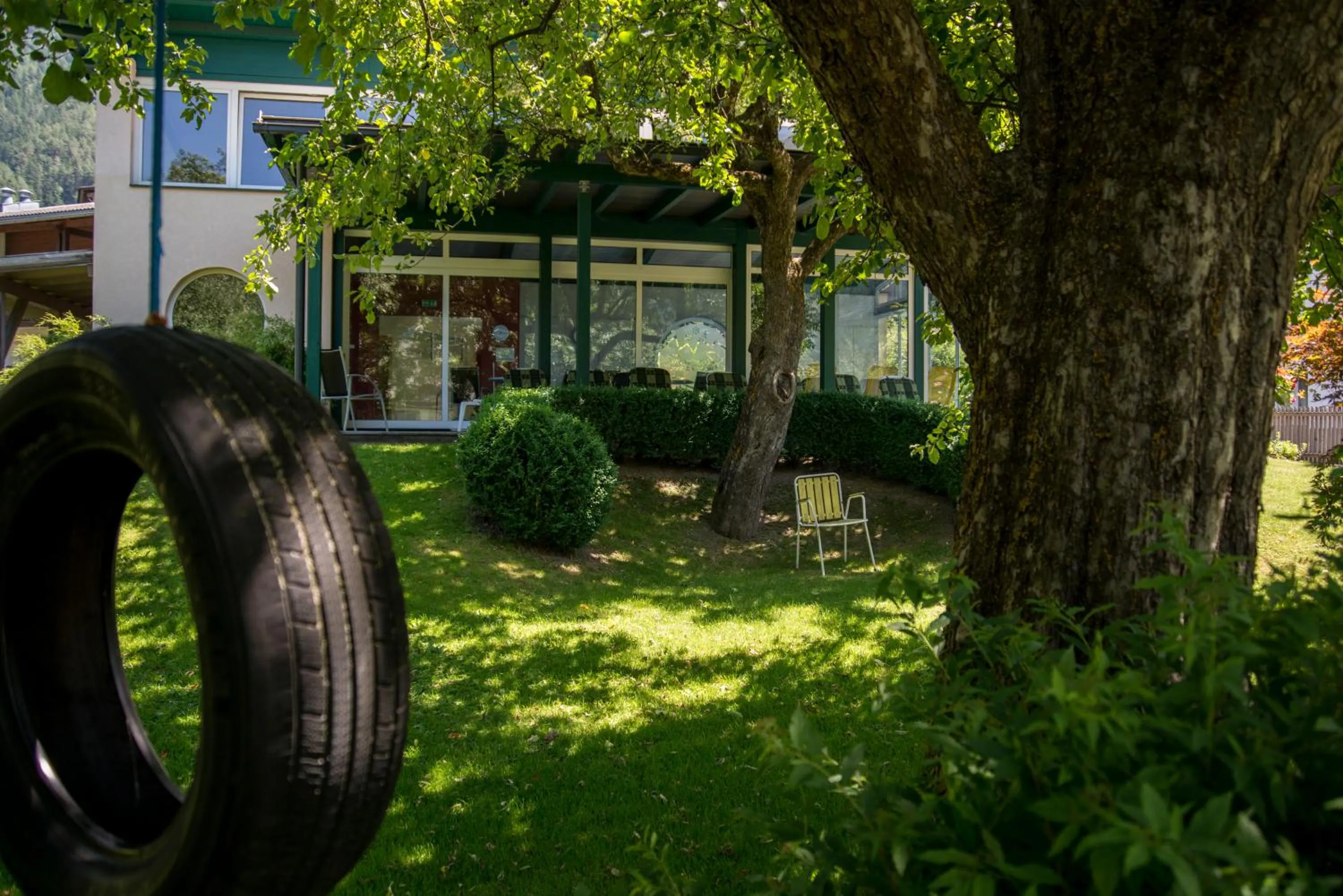 Garden in Hotel Flattacher Hof
