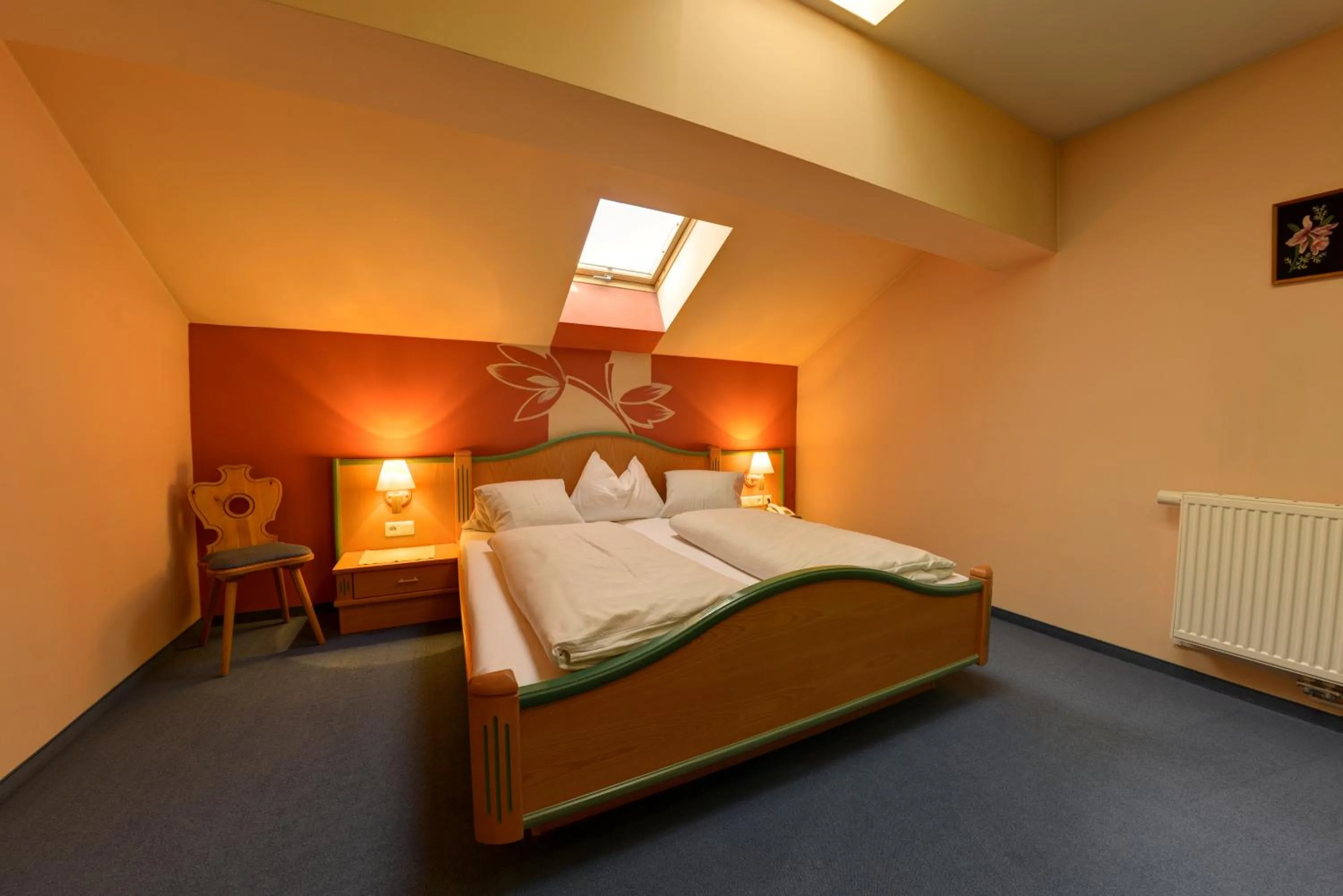 Bed in Hotel Flattacher Hof