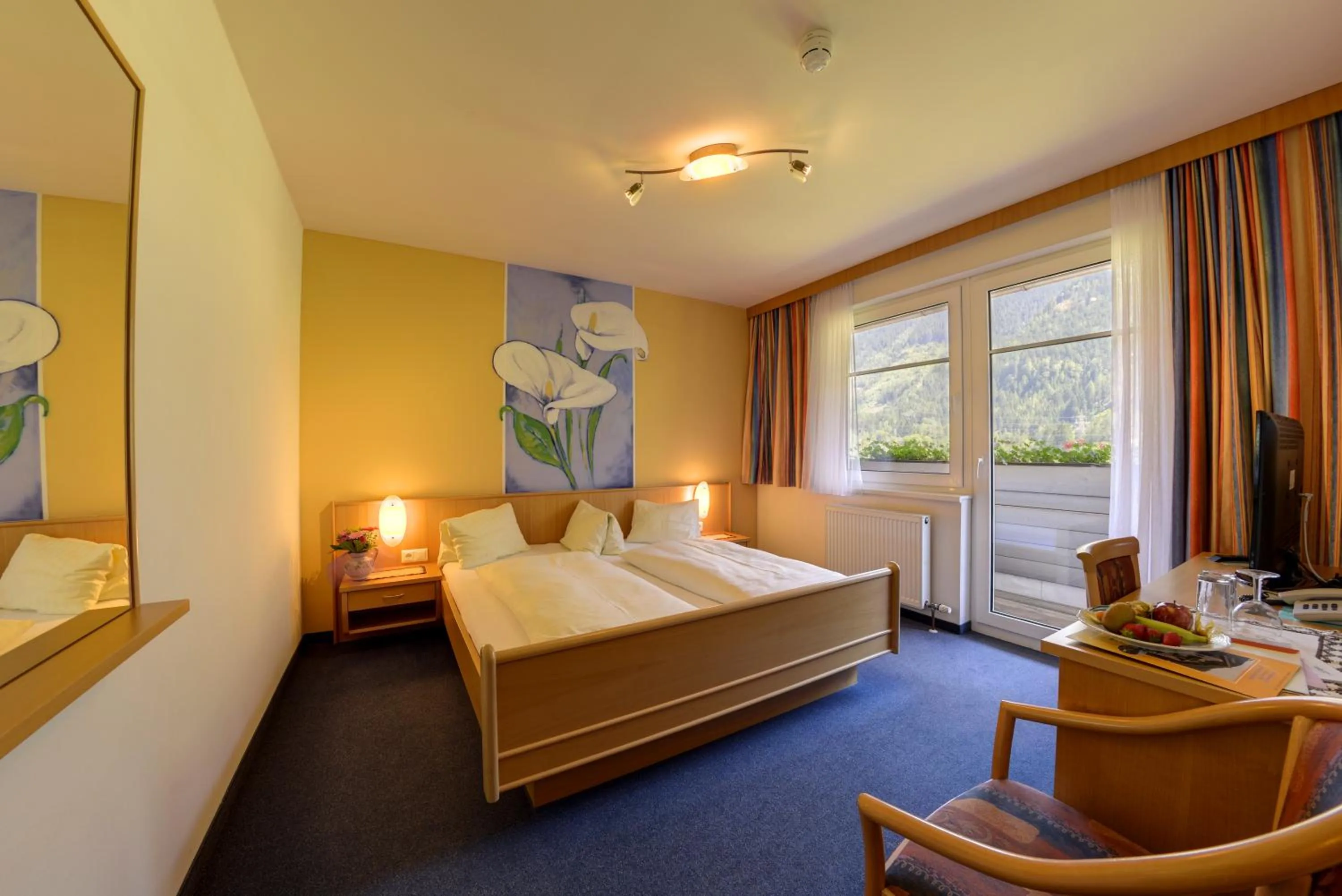 TV and multimedia, Bed in Hotel Flattacher Hof