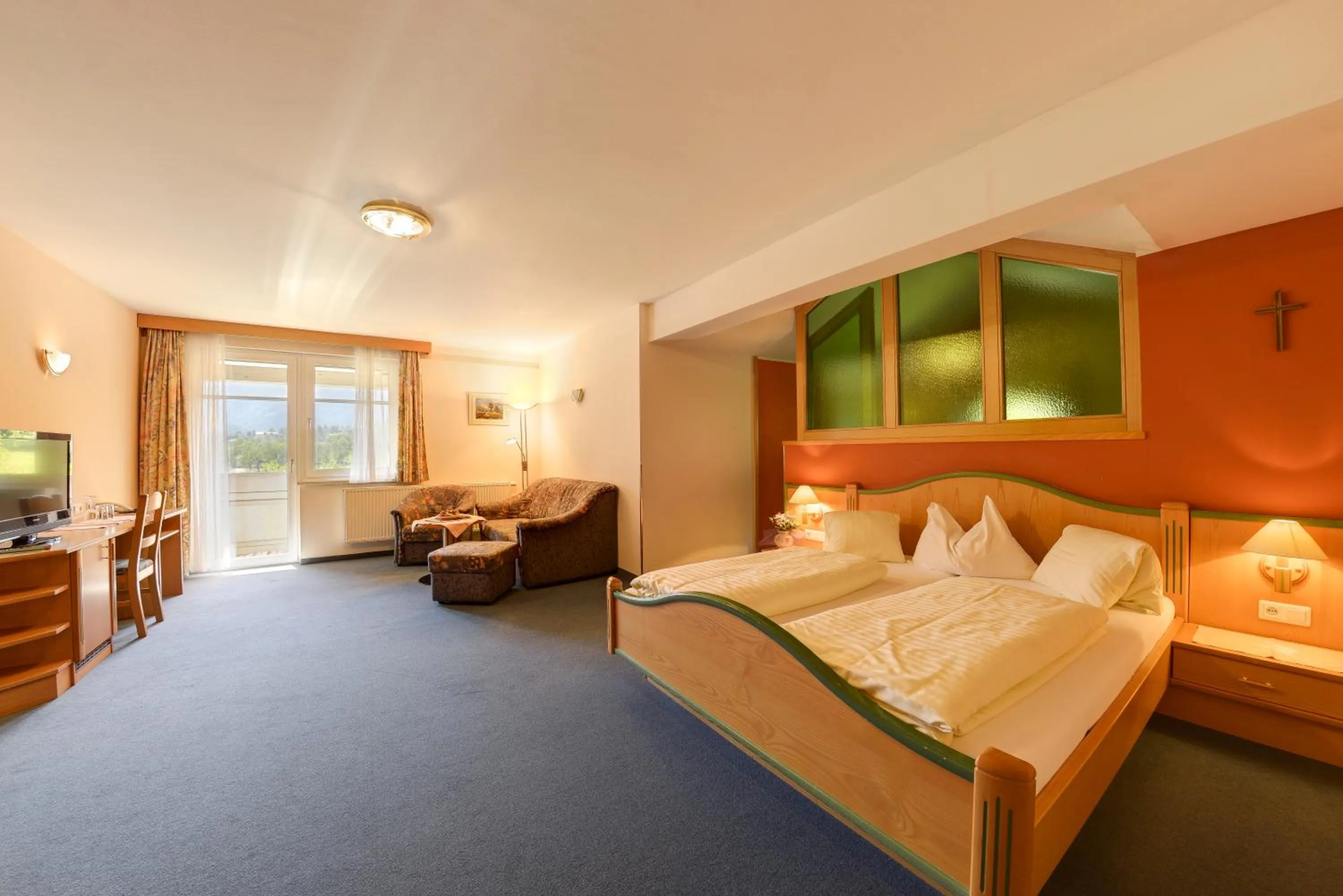 Photo of the whole room, Bed in Hotel Flattacher Hof