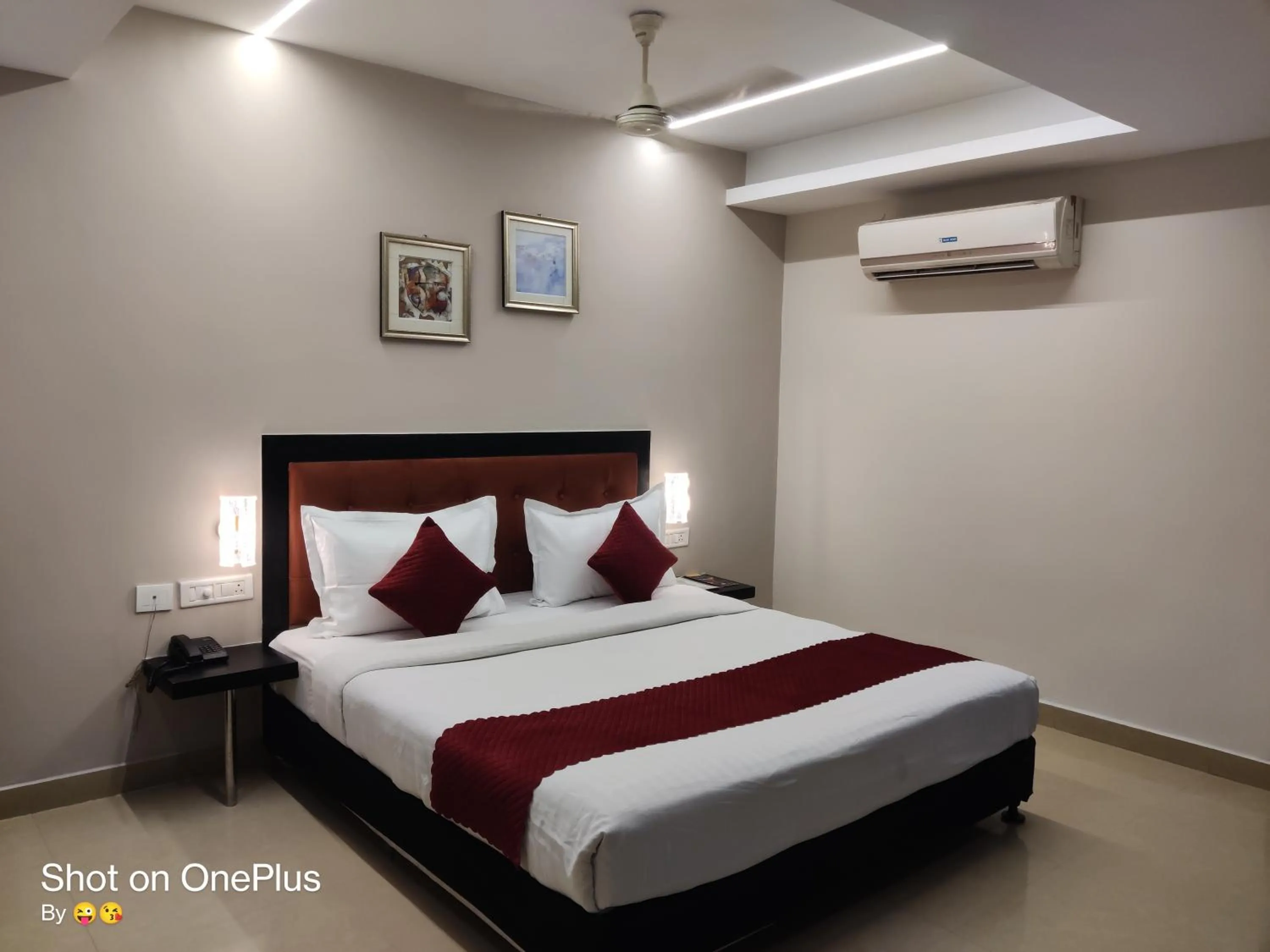 Bedroom, Bed in Hotel Delphi Grand Hyderabad - Hi-Tech City, Perfect for Business & Comfort