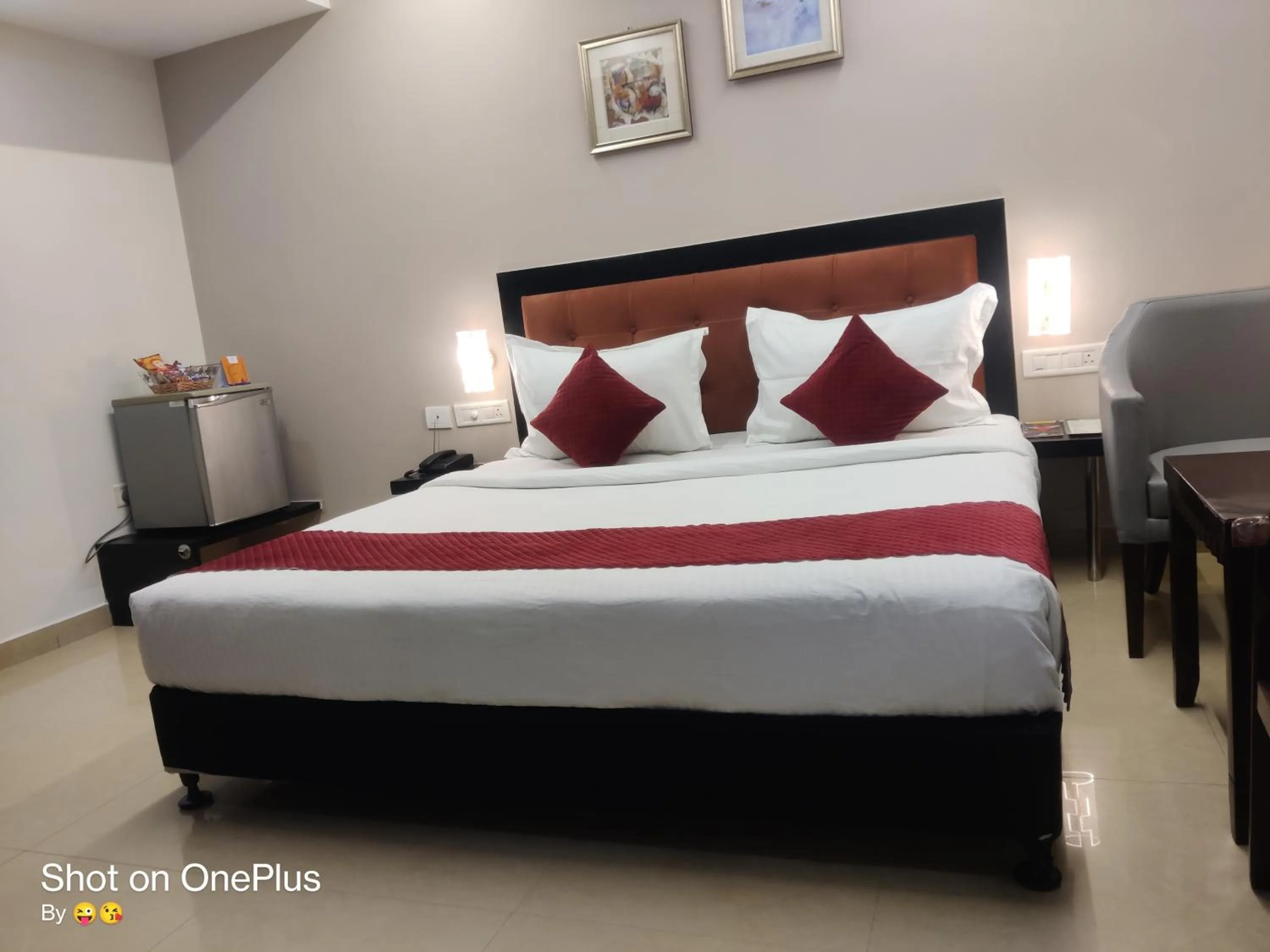 Bed in Hotel Delphi Grand Hyderabad - Hi-Tech City, Perfect for Business & Comfort