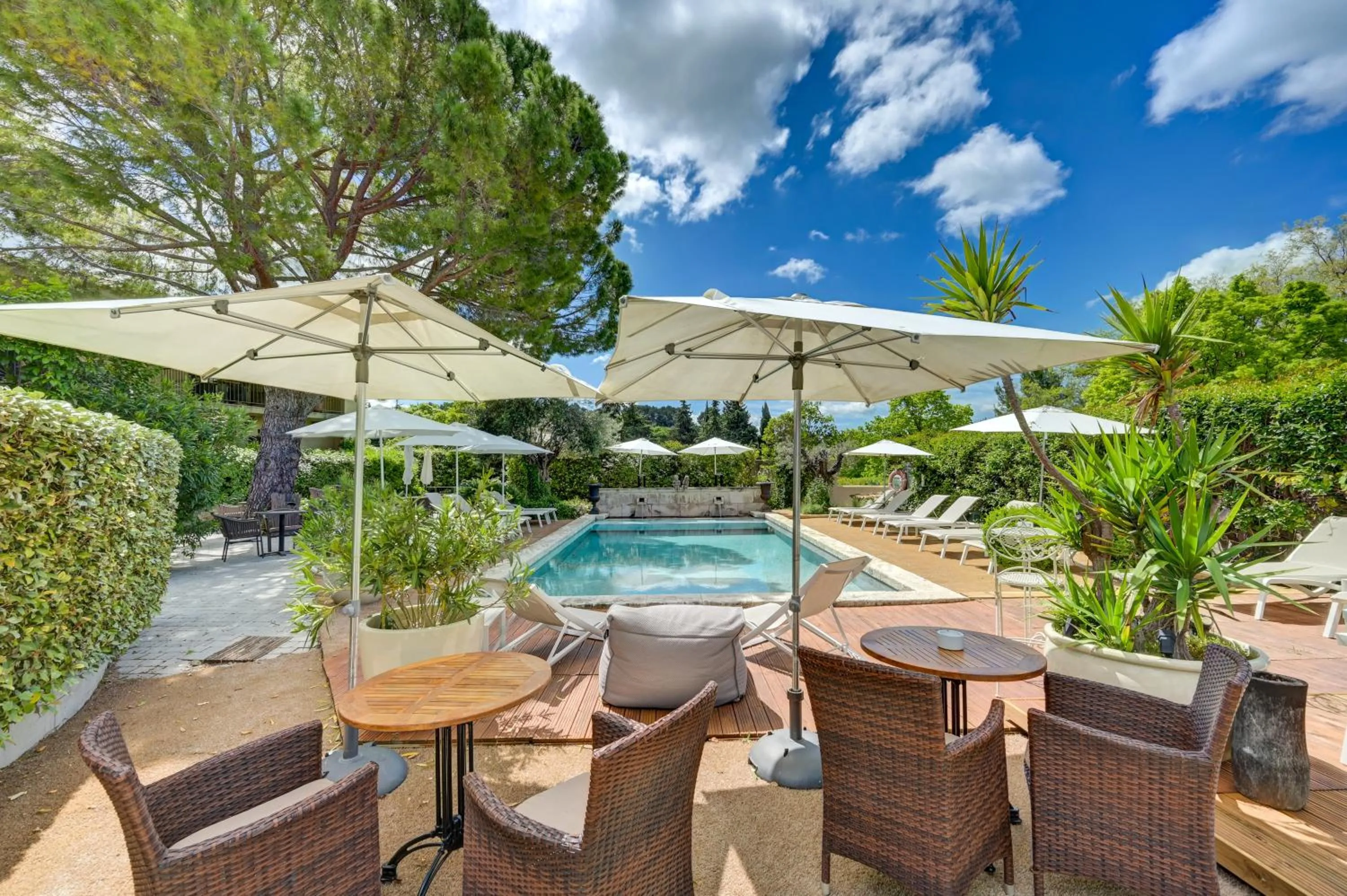Garden in Hotel Bastide & SPA - Villa de Lourmarin
